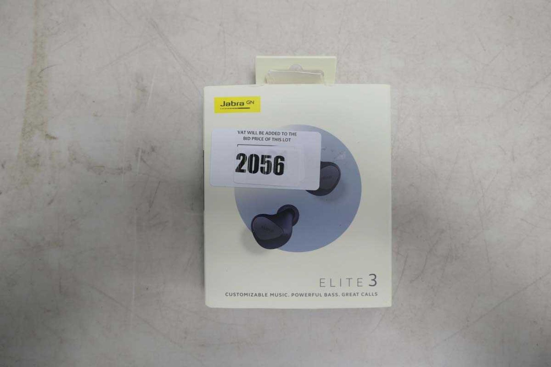 +VAT Jabra Elite 3 wireless earbuds with box