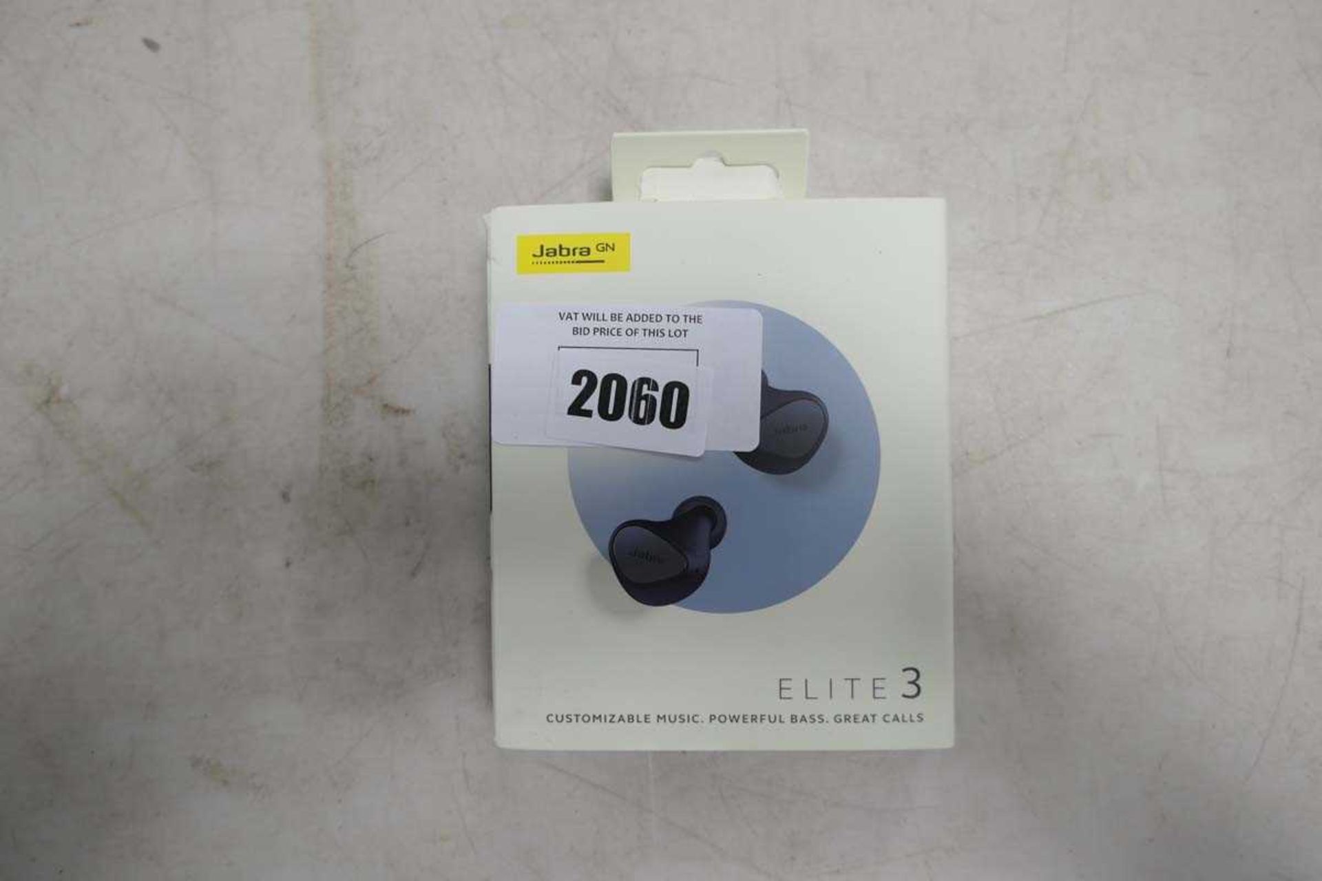 +VAT Jabra Elite 3 earbuds in box