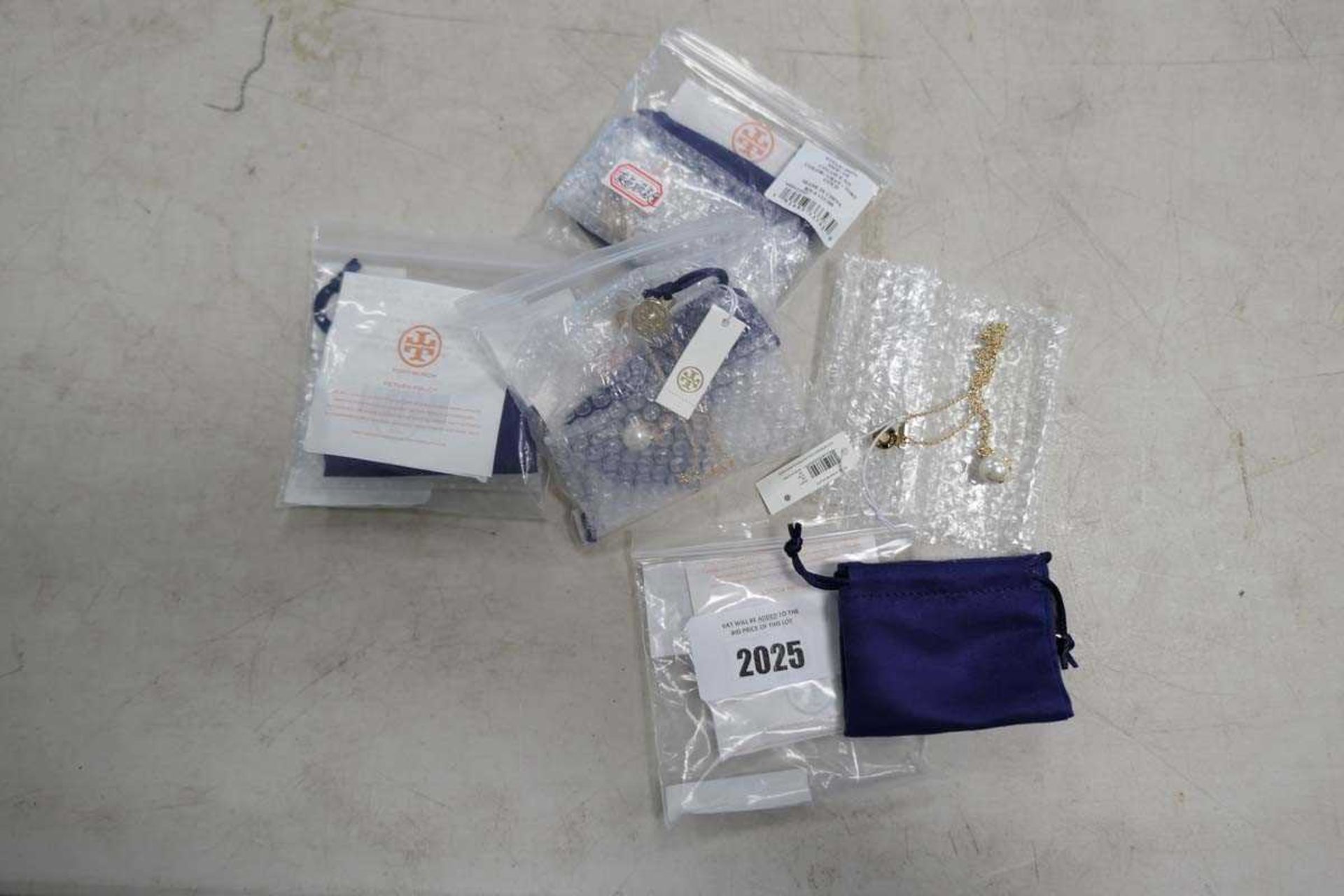 +VAT 4 parcels of various Tory Burch jewellery