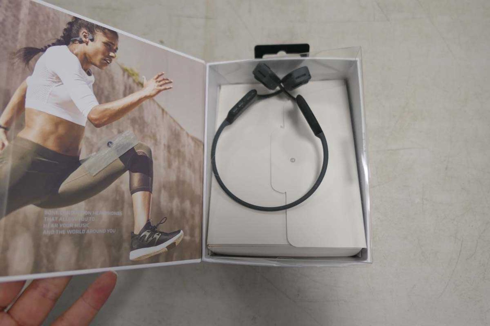 +VAT Aftershokz Air bone conduction headset in box - Image 2 of 2