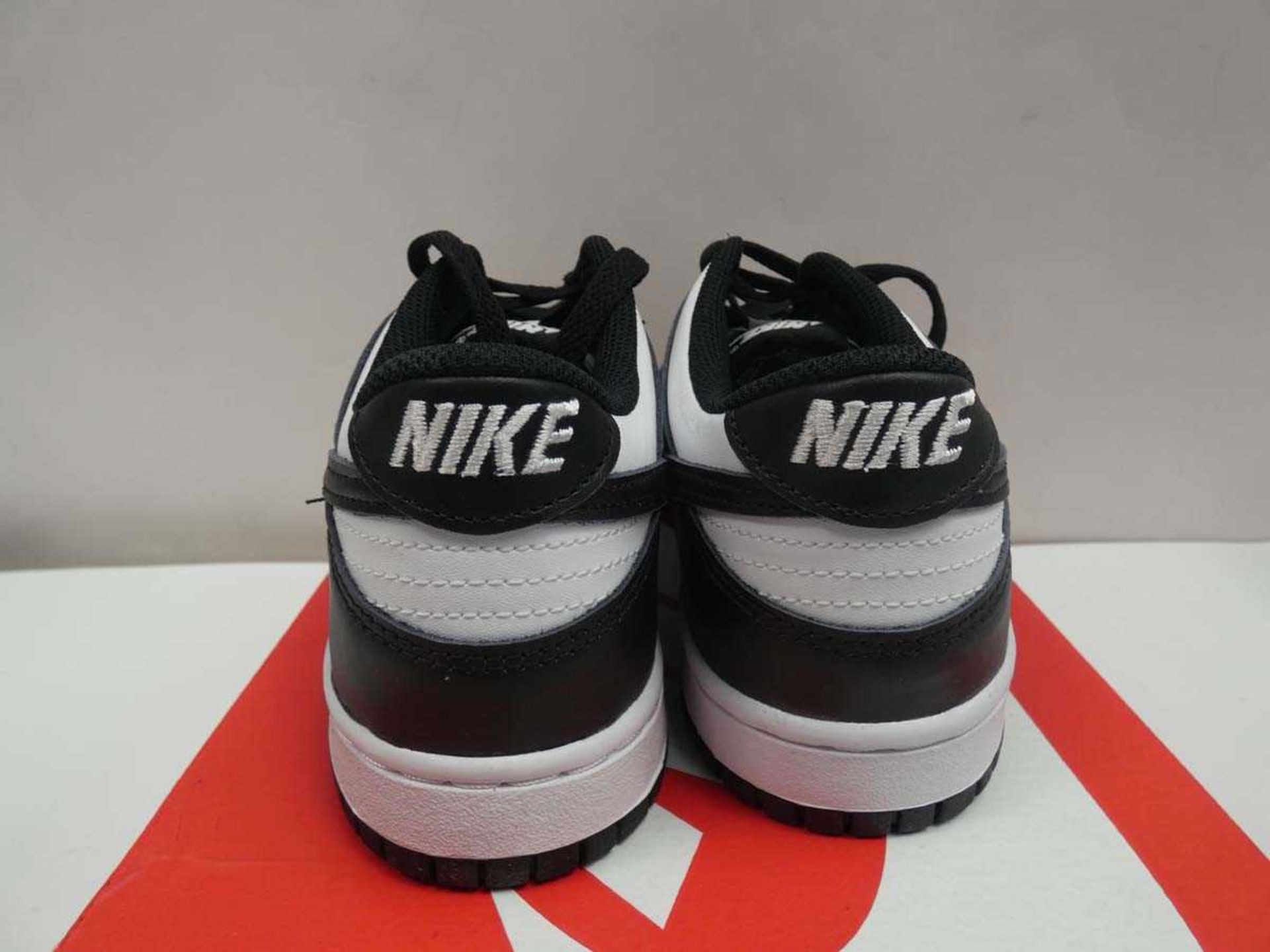Nike Dunk Low Retro Black White childrens shoes size 5.5 - Image 3 of 3