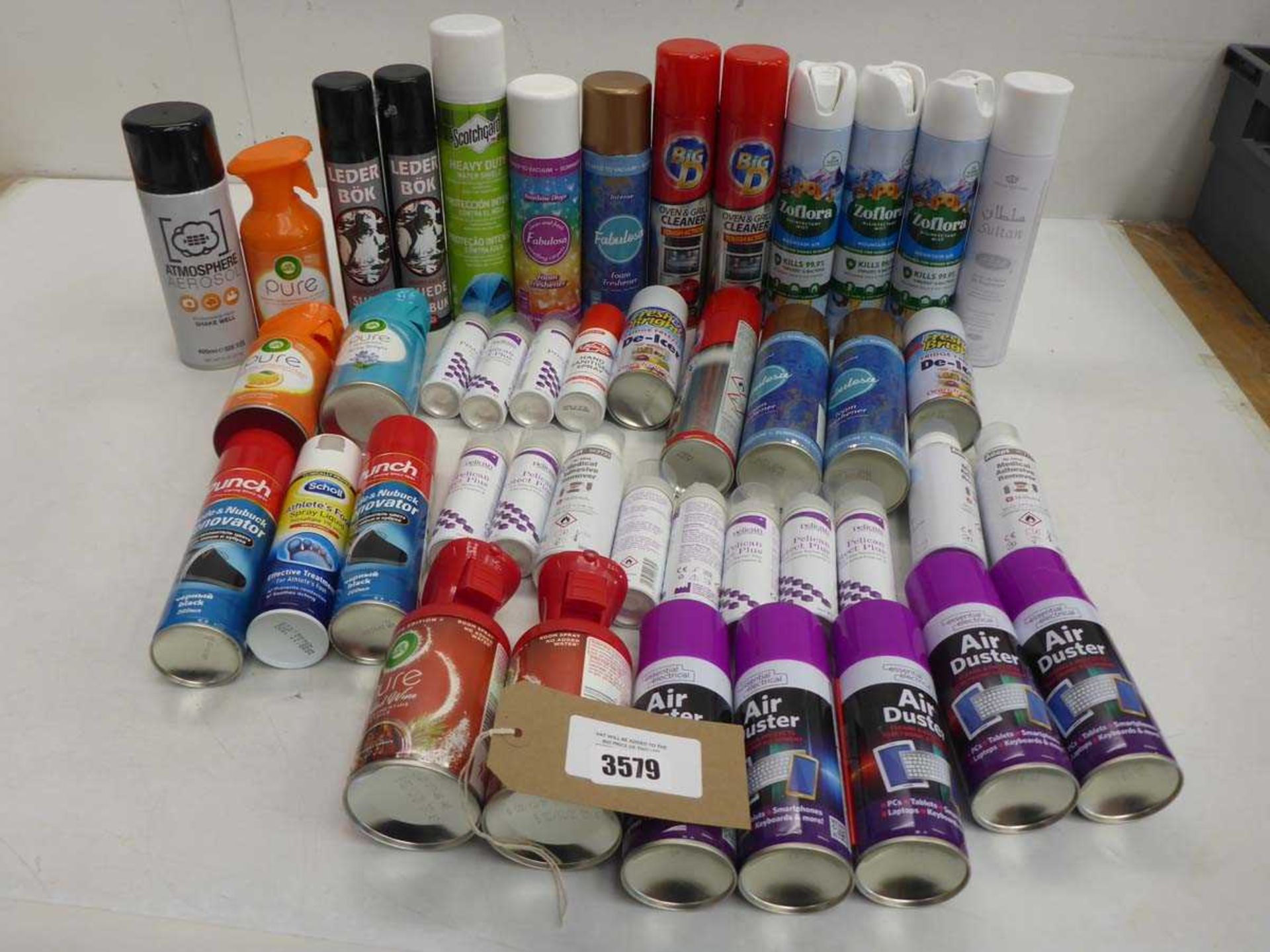 +VAT Air fresheneners, Oven cleaner, Suede care, Air dusters, Non sting barrier film, Atmosphere