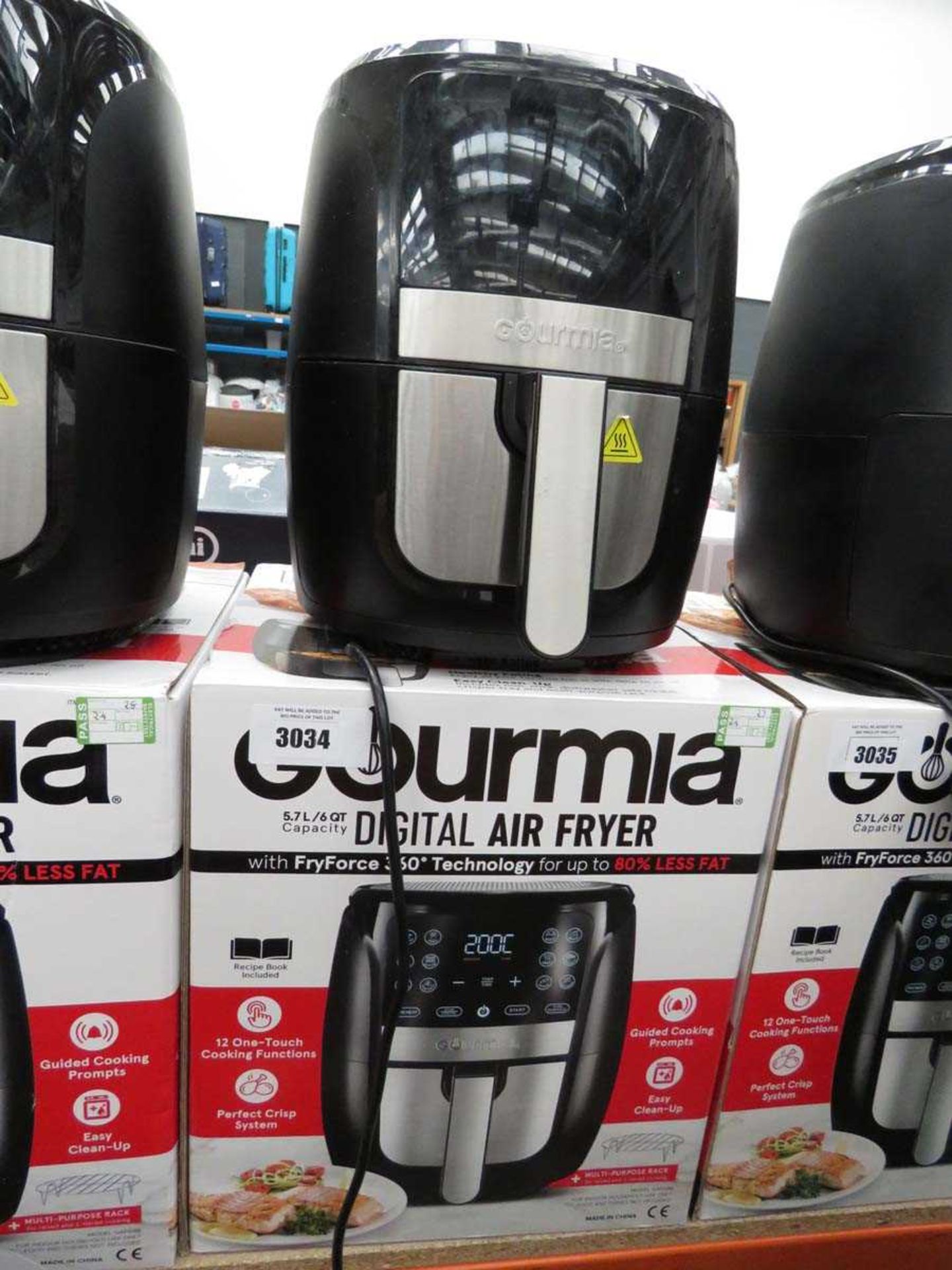 +VAT Gourmia 5.7L digital air fryer