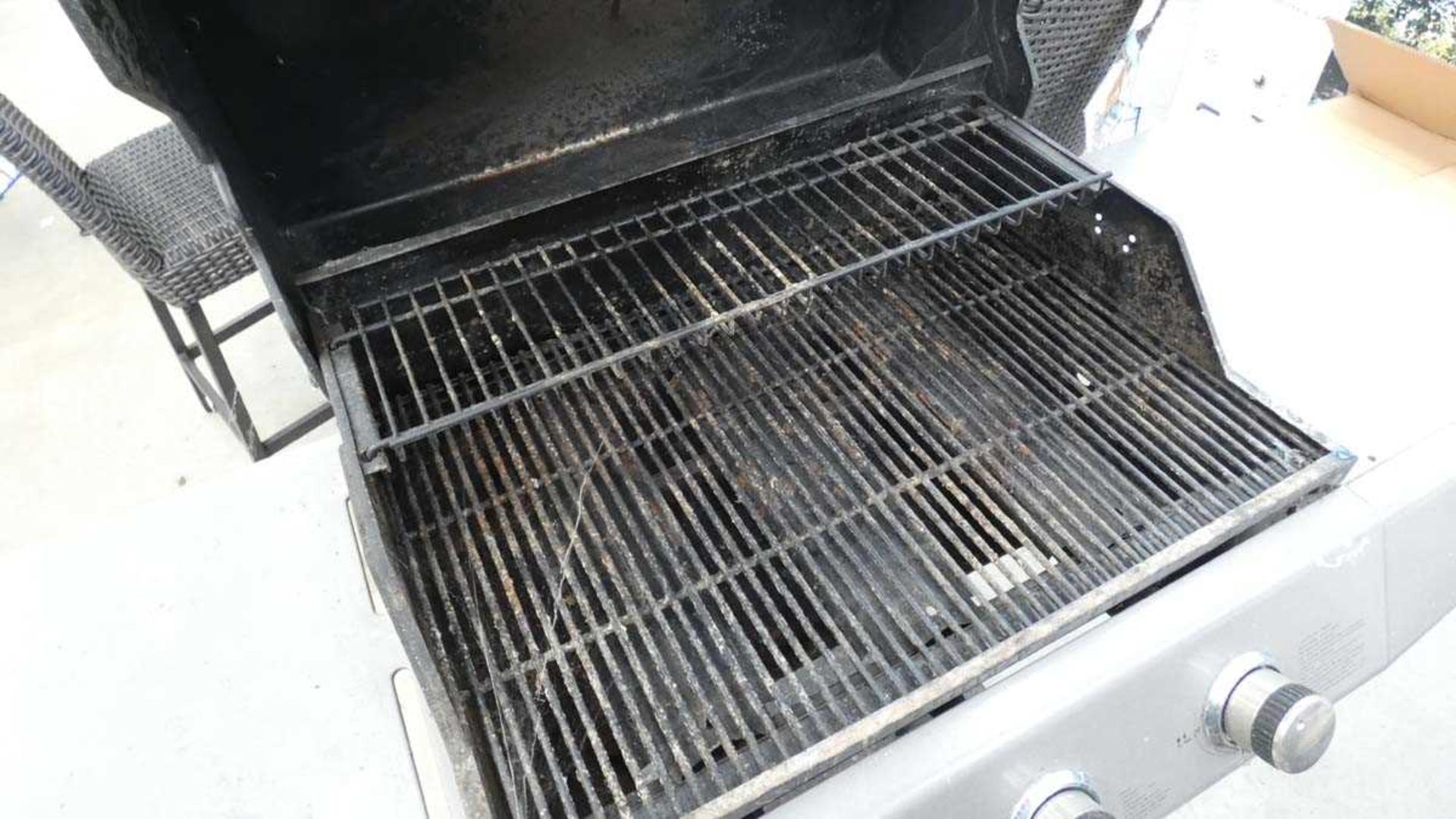 Stainless steel gas BBQ - Image 2 of 2