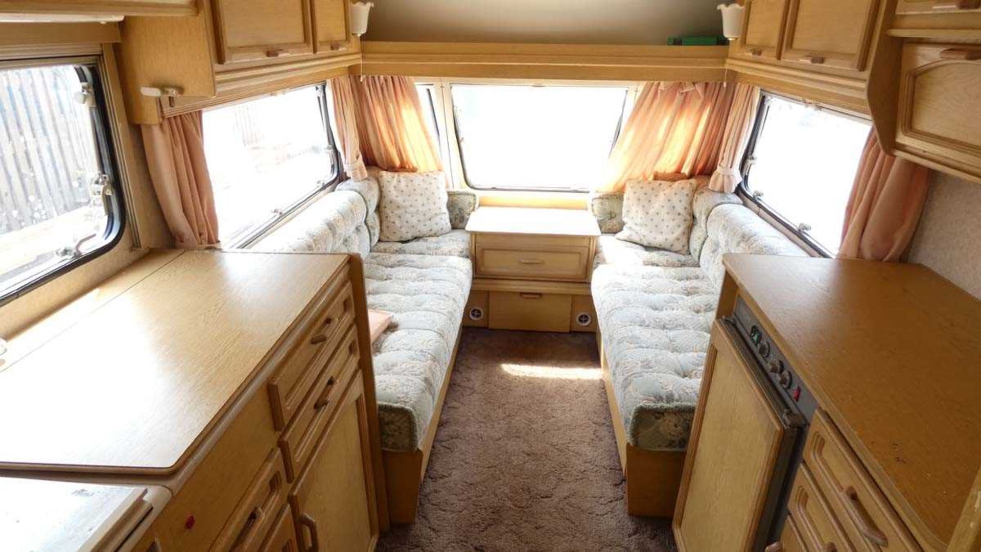 Abbey GTS215 2-berth caravan with locks and various other accessories - Image 3 of 7