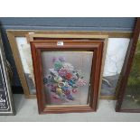 Quantity of prints and paintings to include still life of flowers, lioness etc