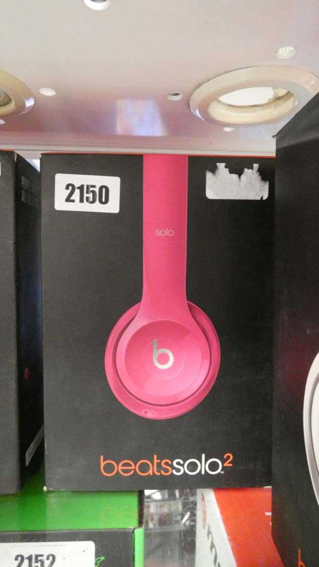 Beats Solo 2 headphones in pink