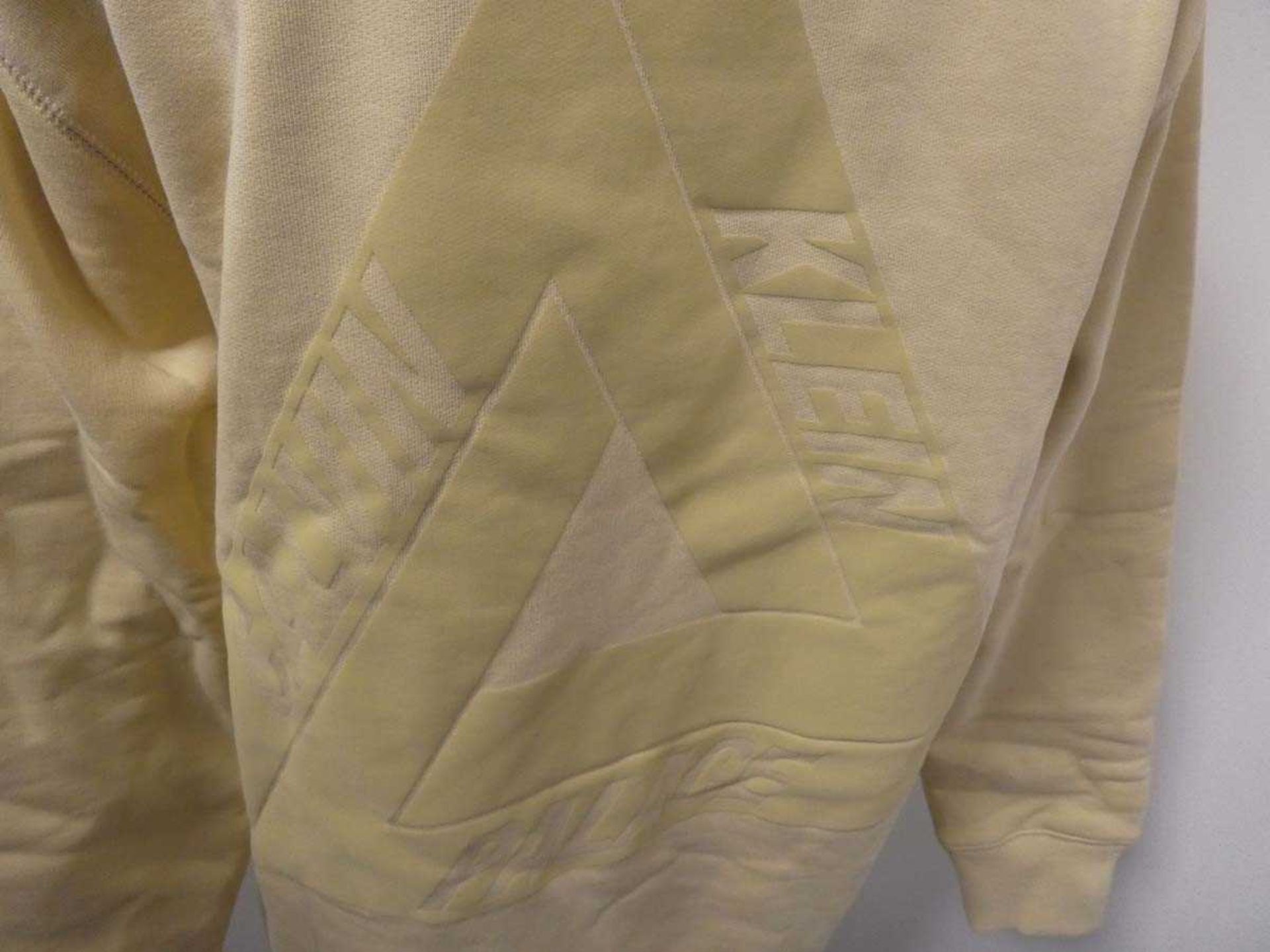 +VAT Calvin Klein x Palace Tri-Ferg hoodie in wheat, size small - Image 4 of 4
