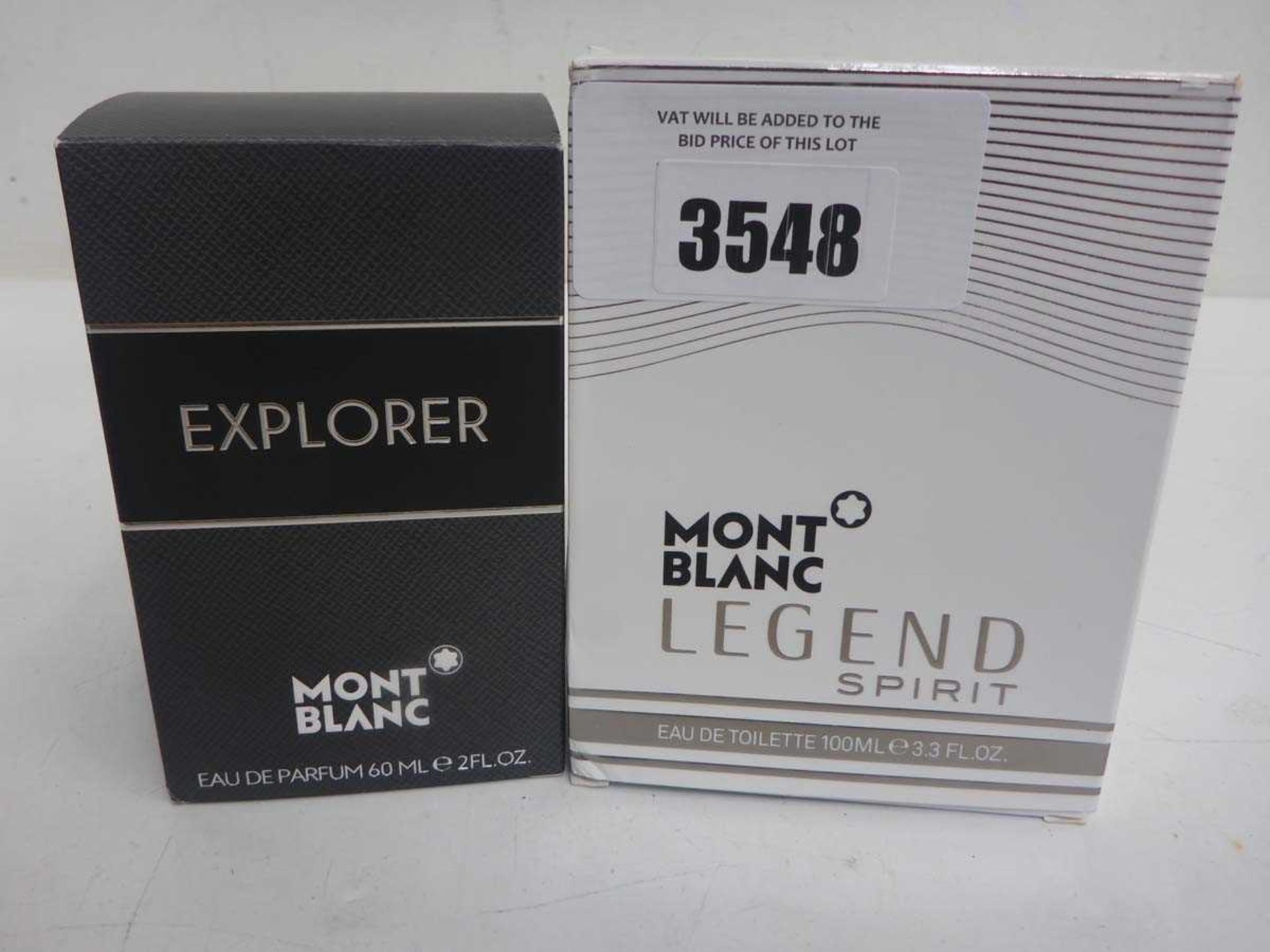 +VAT Mont Blanc Explorer eau de parfum 60ml & Legend Spirit eau de toilette 100ml