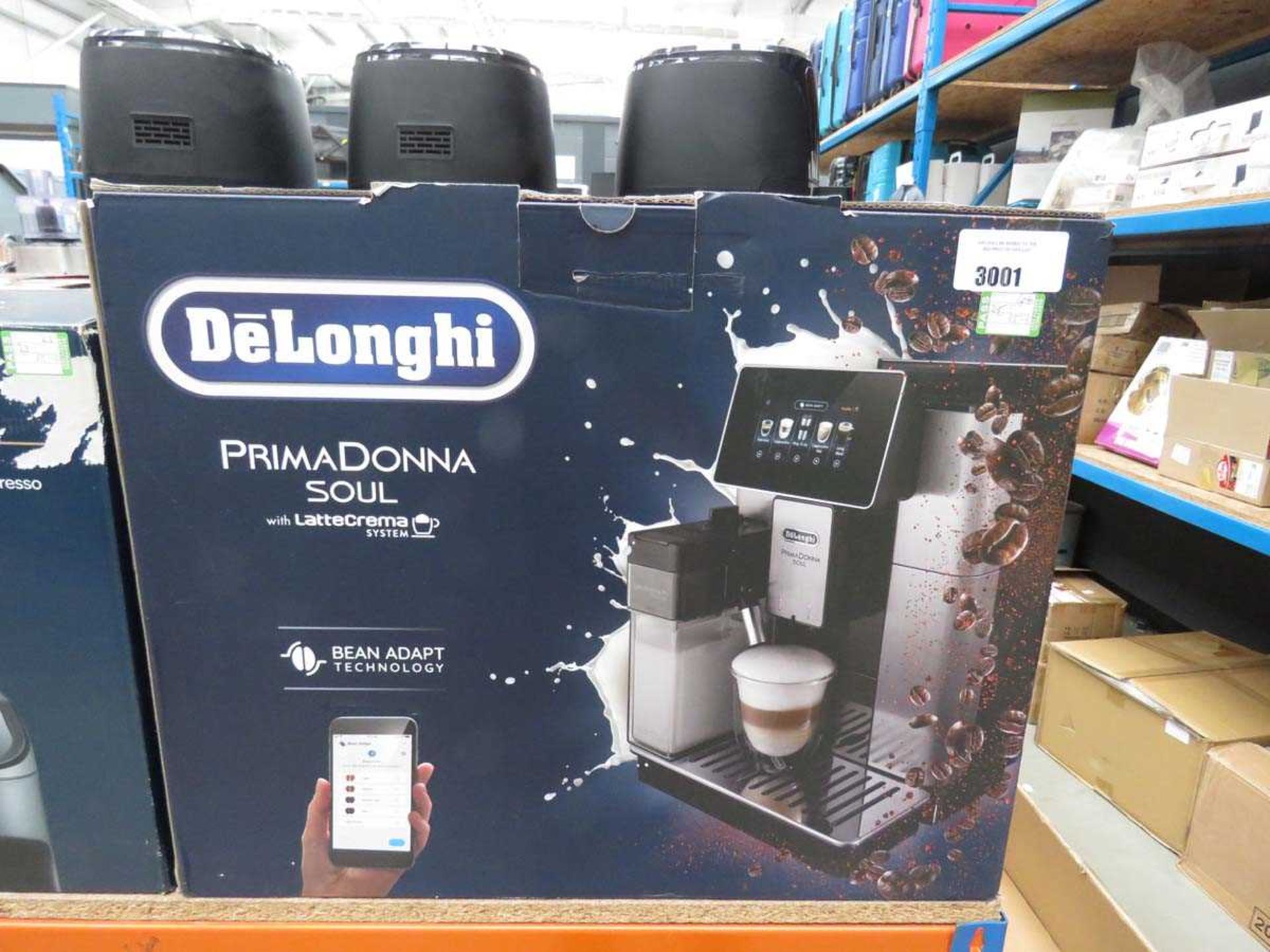 +VAT DeLonghi PrimaDonna Soul coffee machine