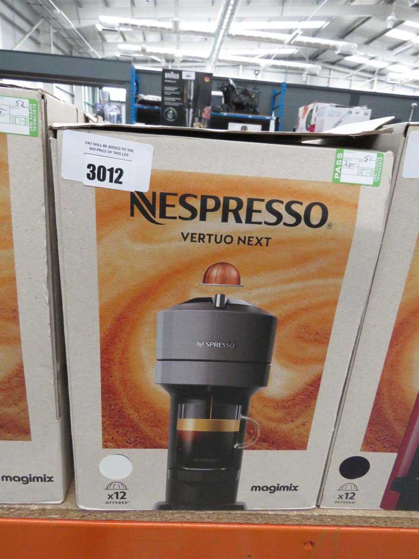 +VAT Nespresso Magimix Vertuo Next coffee machine