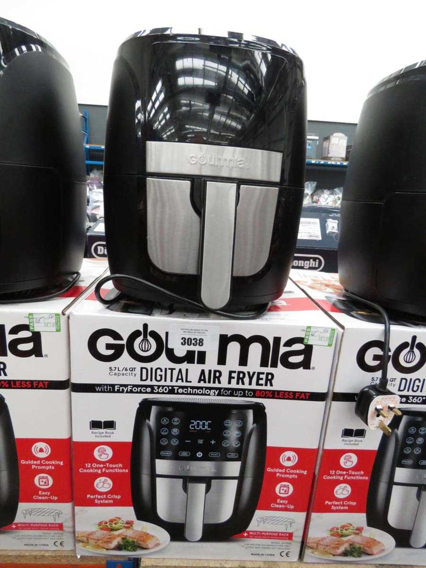 +VAT Gourmia 5.7L digital air fryer