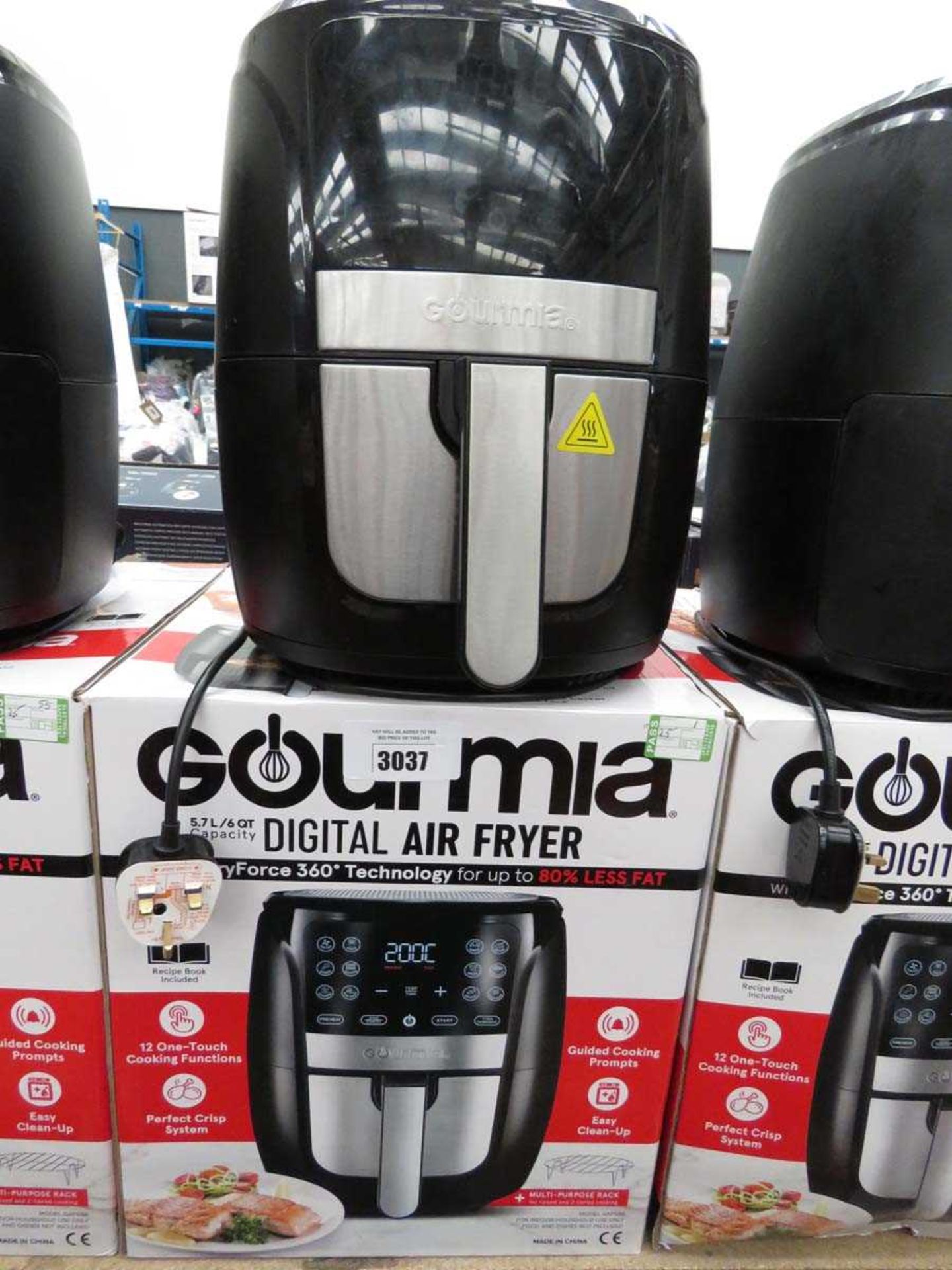 +VAT Gourmia 5.7L digital air fryer