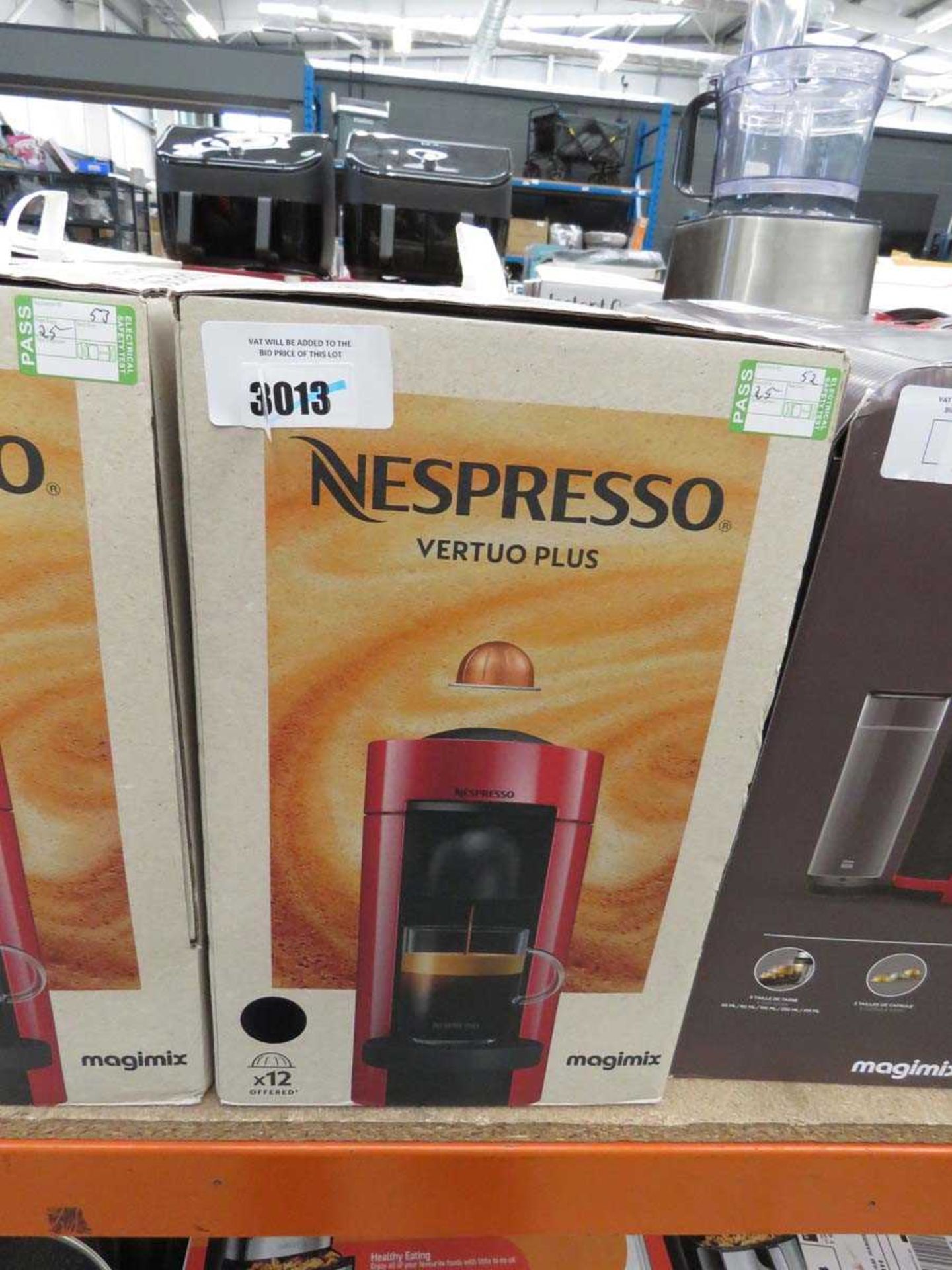 +VAT Nespresso Magimix Vertuo Next coffee machine