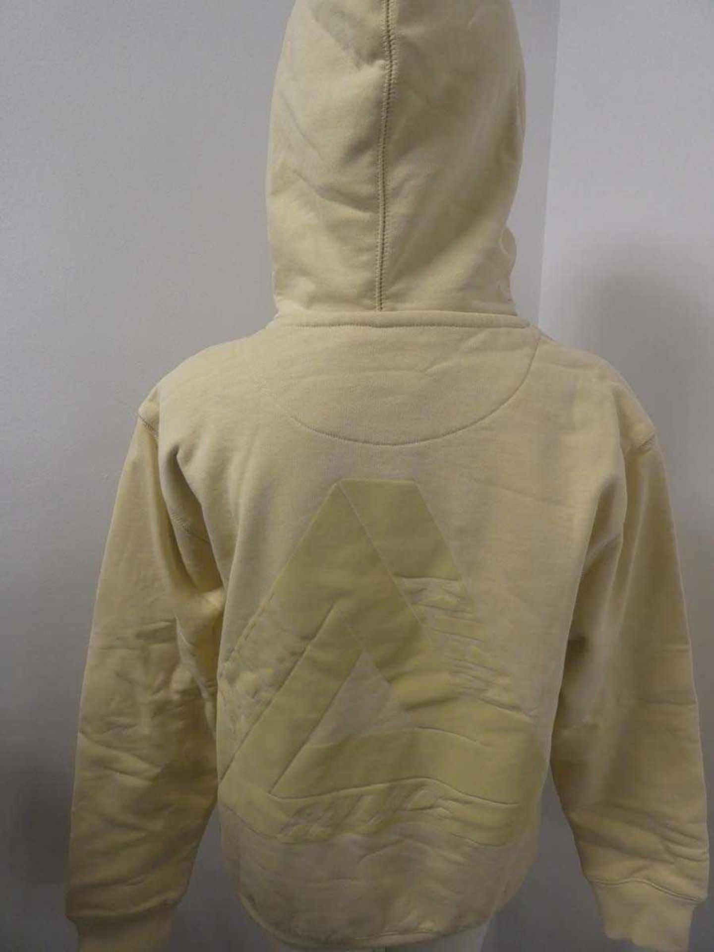 +VAT Calvin Klein x Palace Tri-Ferg hoodie in wheat, size small - Image 3 of 4