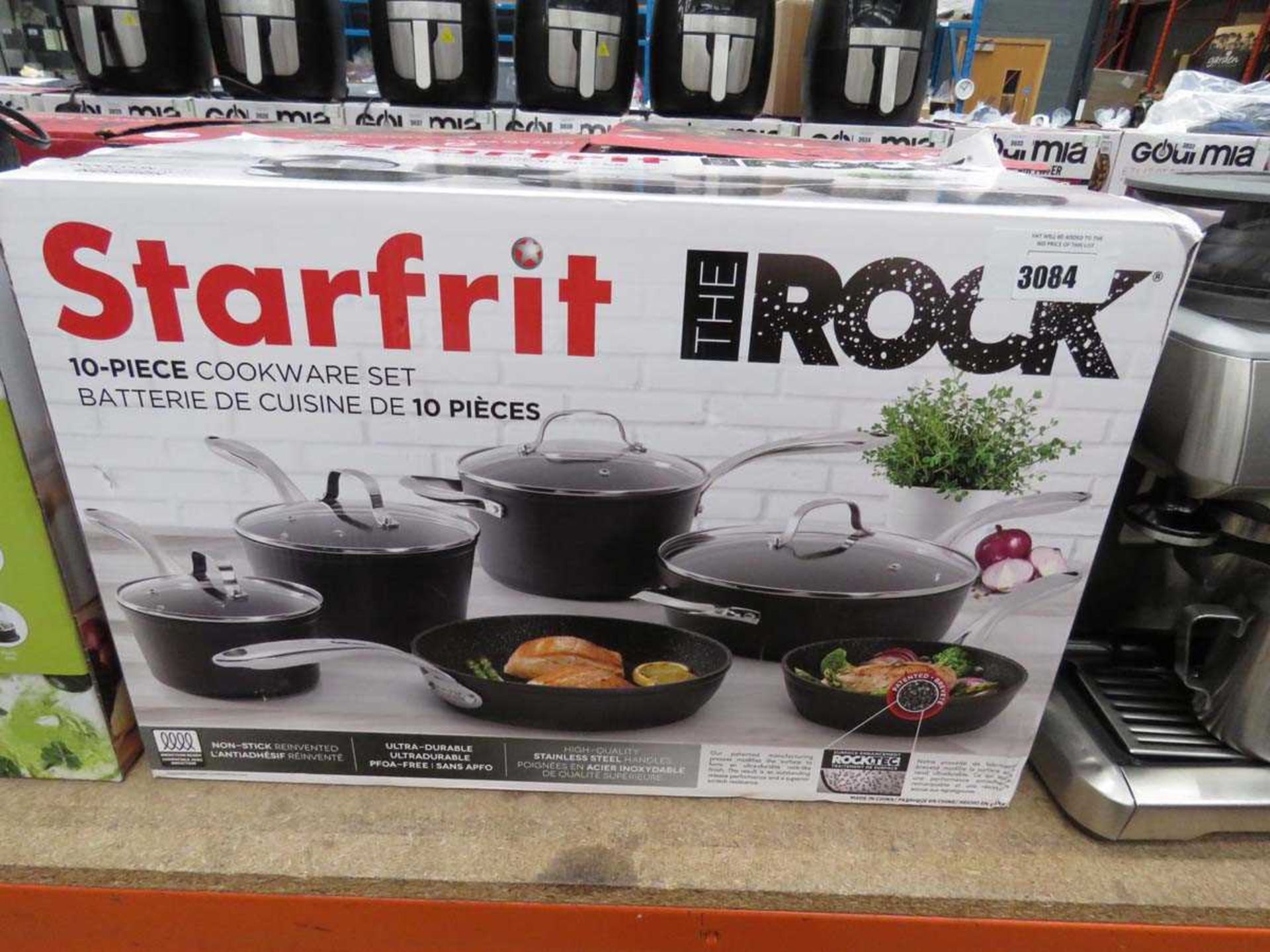 +VAT Starfrit 'the Rock' cookware set