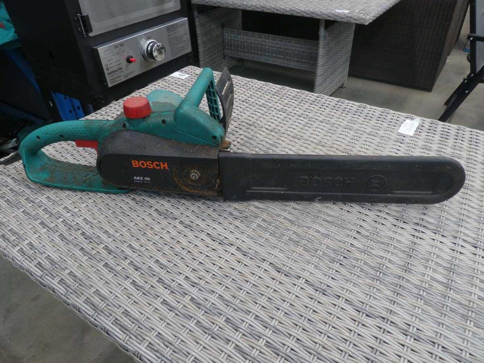 Bosch electric chainsaw