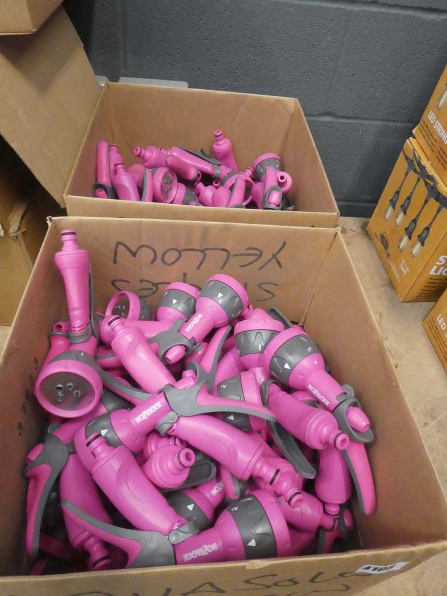 Hozelock pink water sprayers