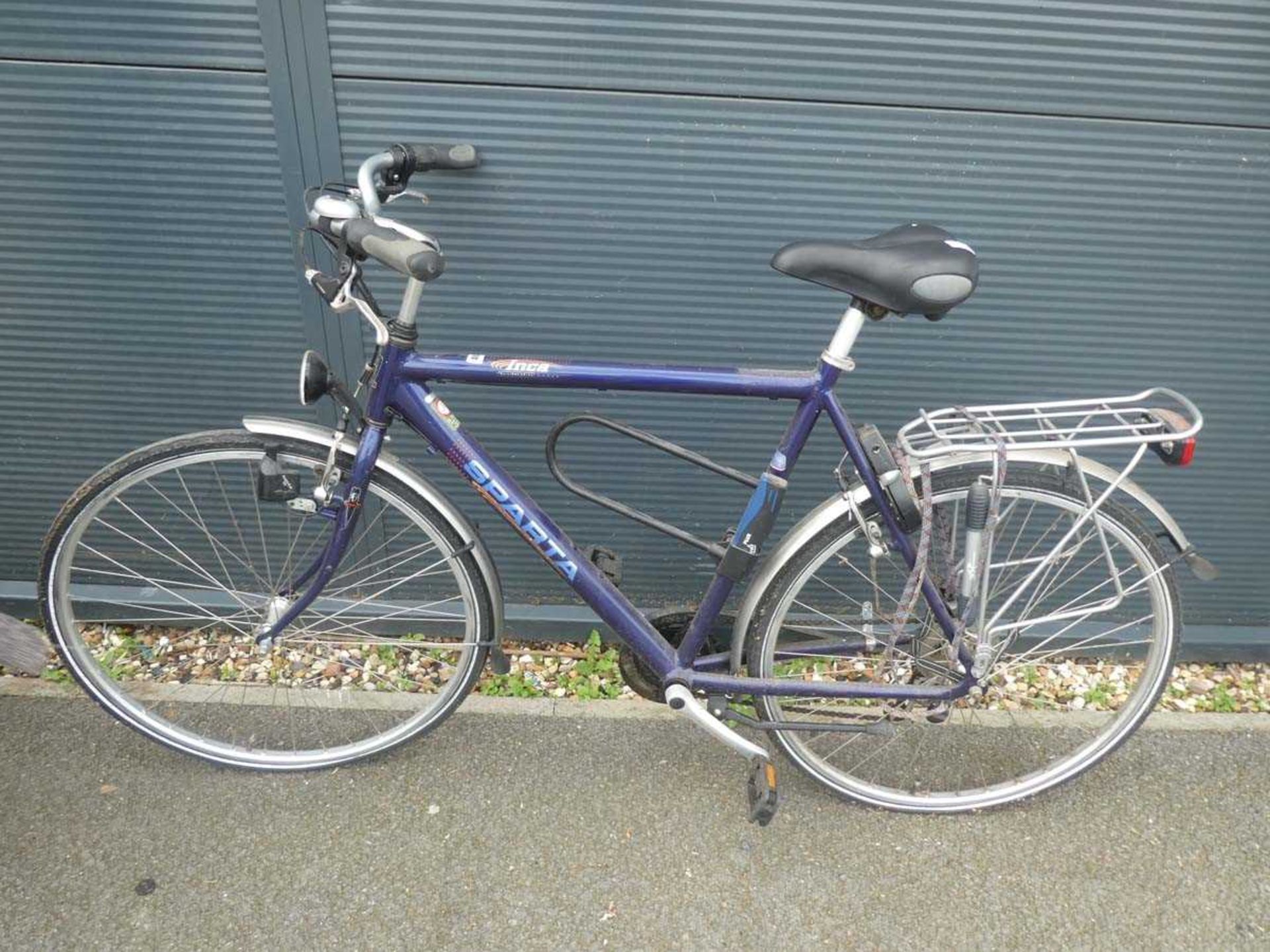 Sparta blue gents bike