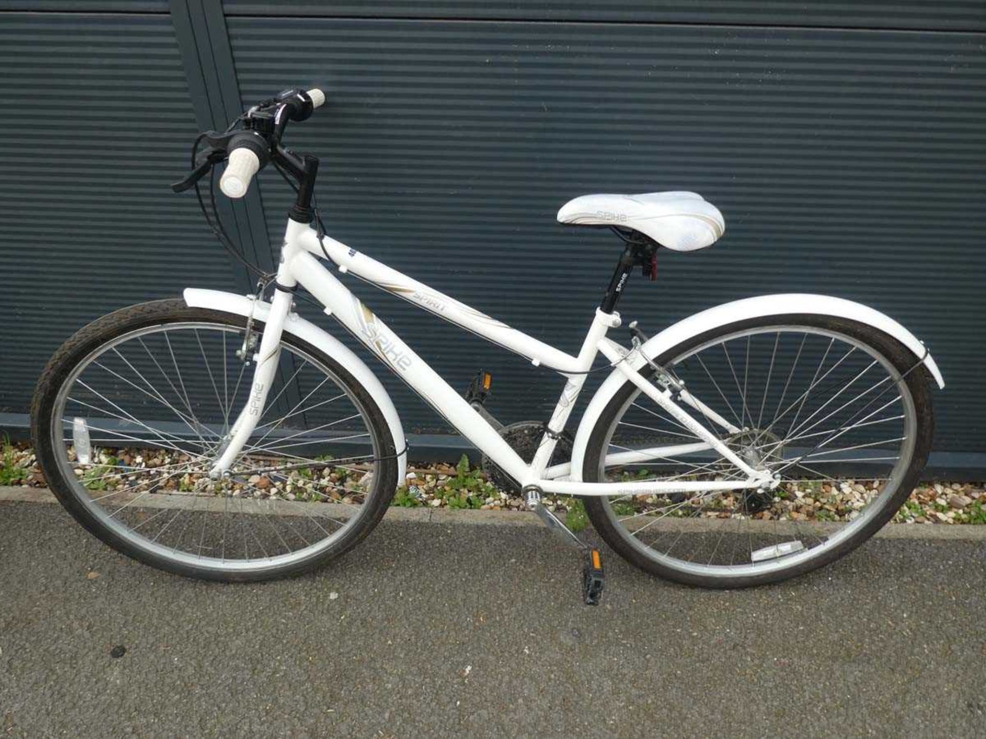 White Spike ladies bike