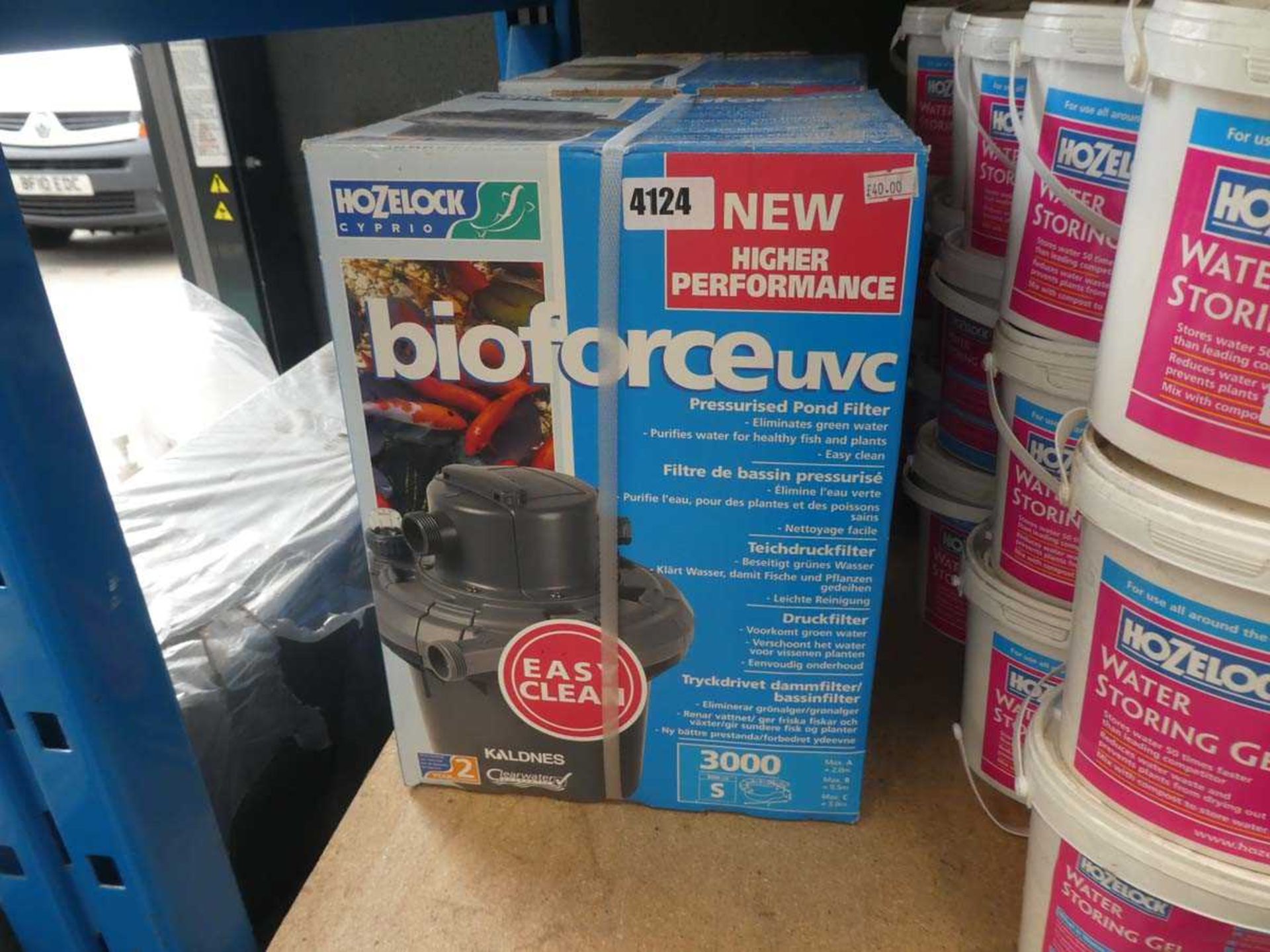 2 Hozelock Bioforce UVC pond filters