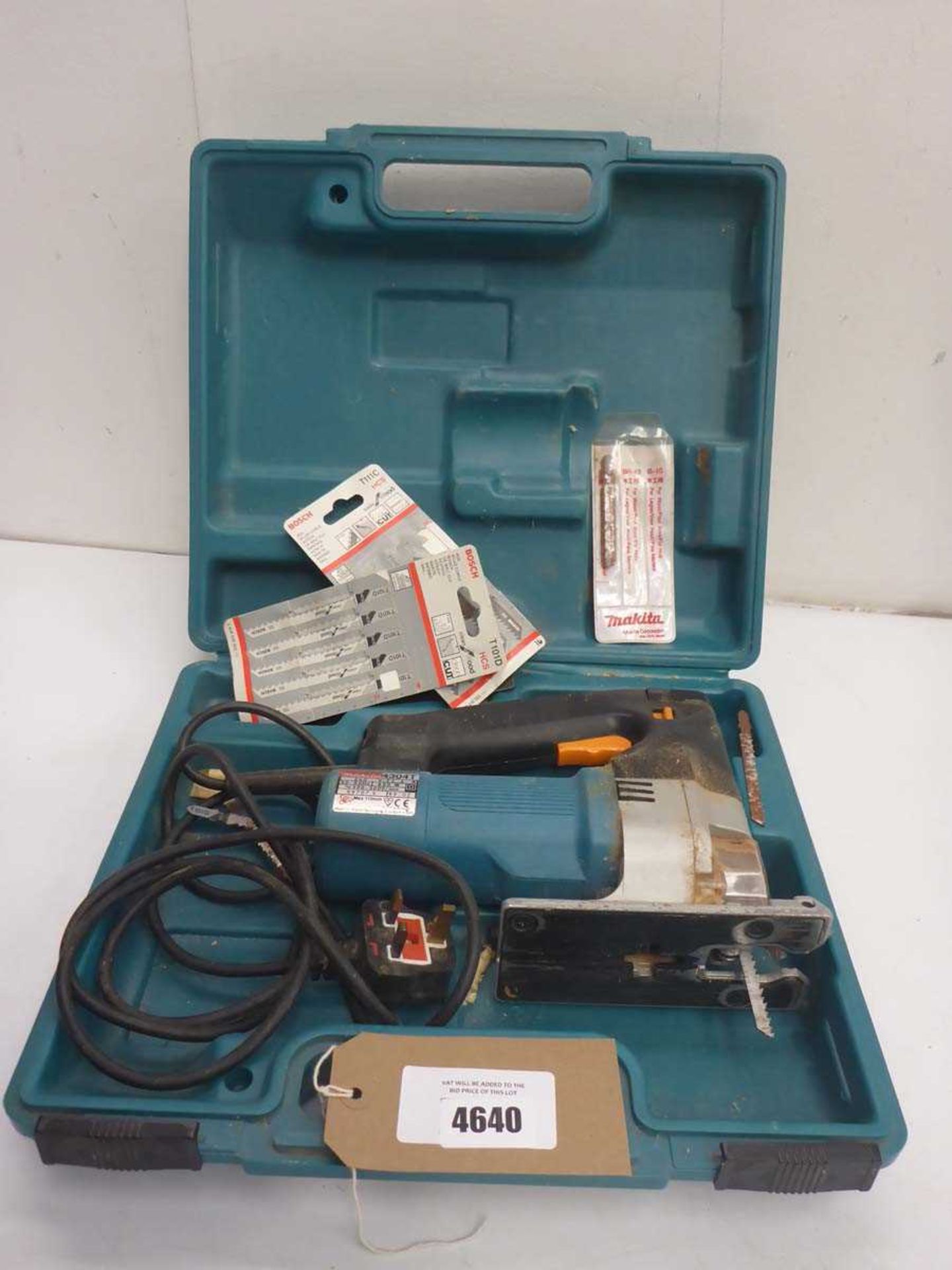 +VAT Makita jigsaw and accessories