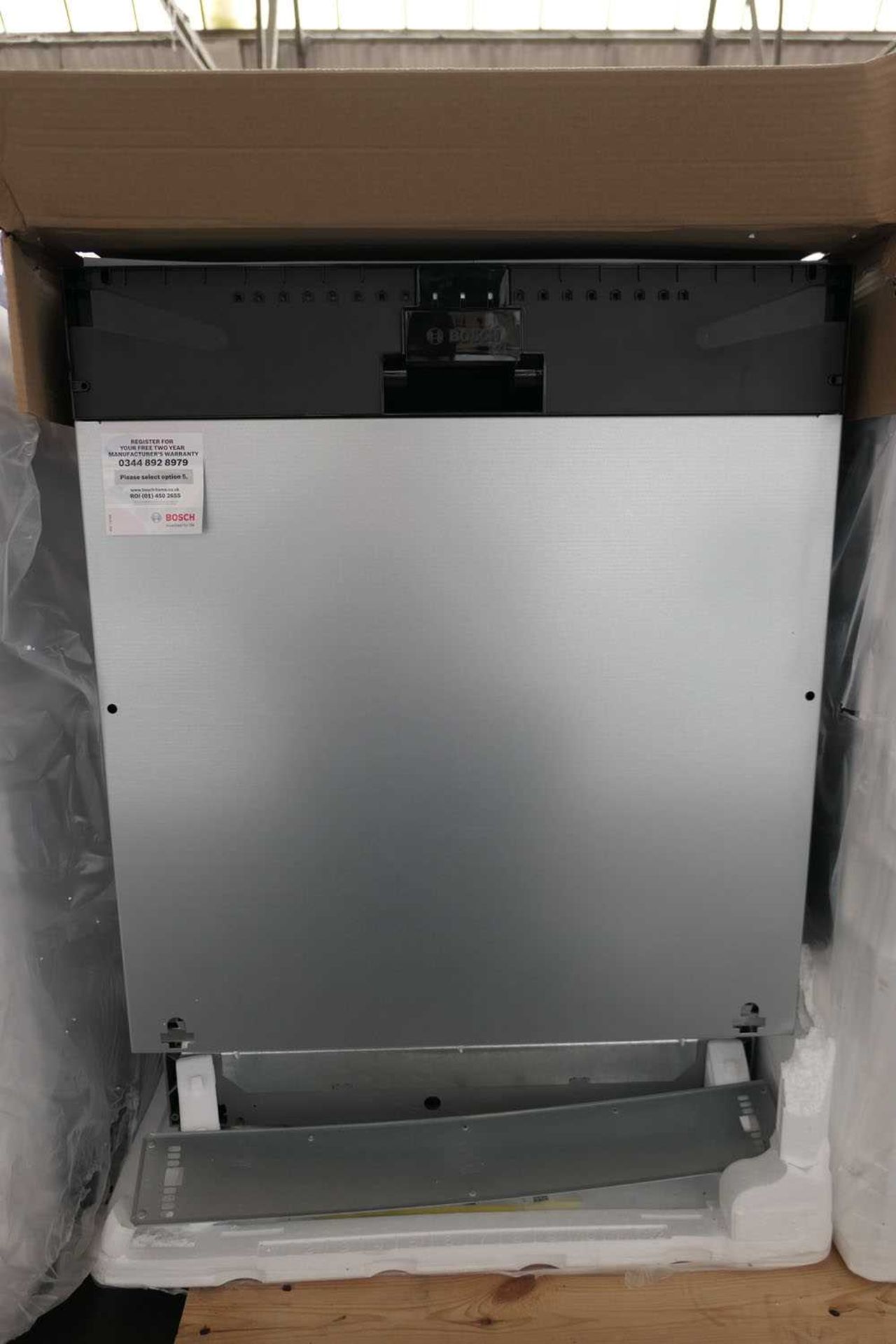 +VAT SGV2ITX22GB Bosch Dishwasher fully integrated