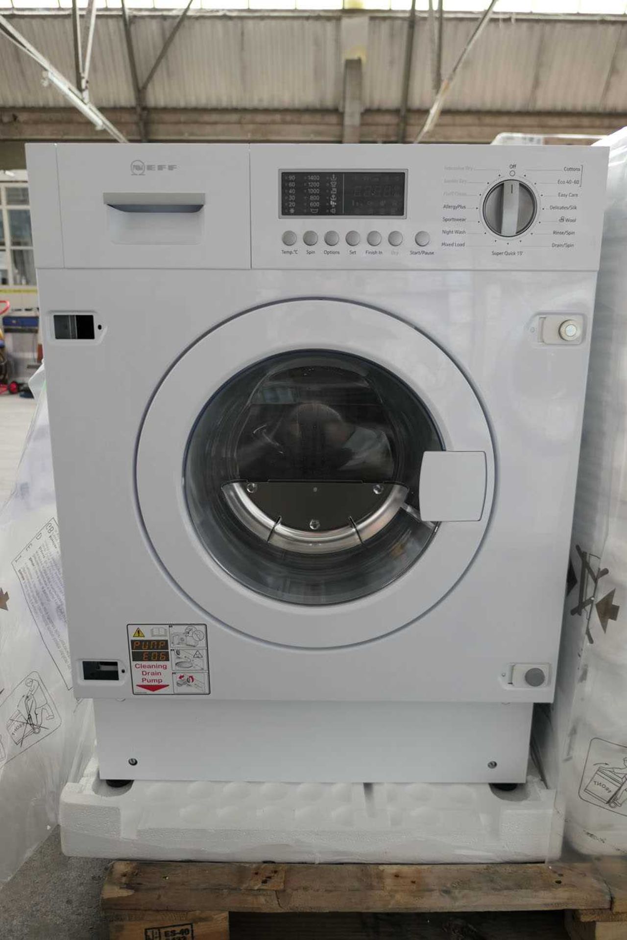 +VAT V6540X2GB-B Neff Washer-dryer