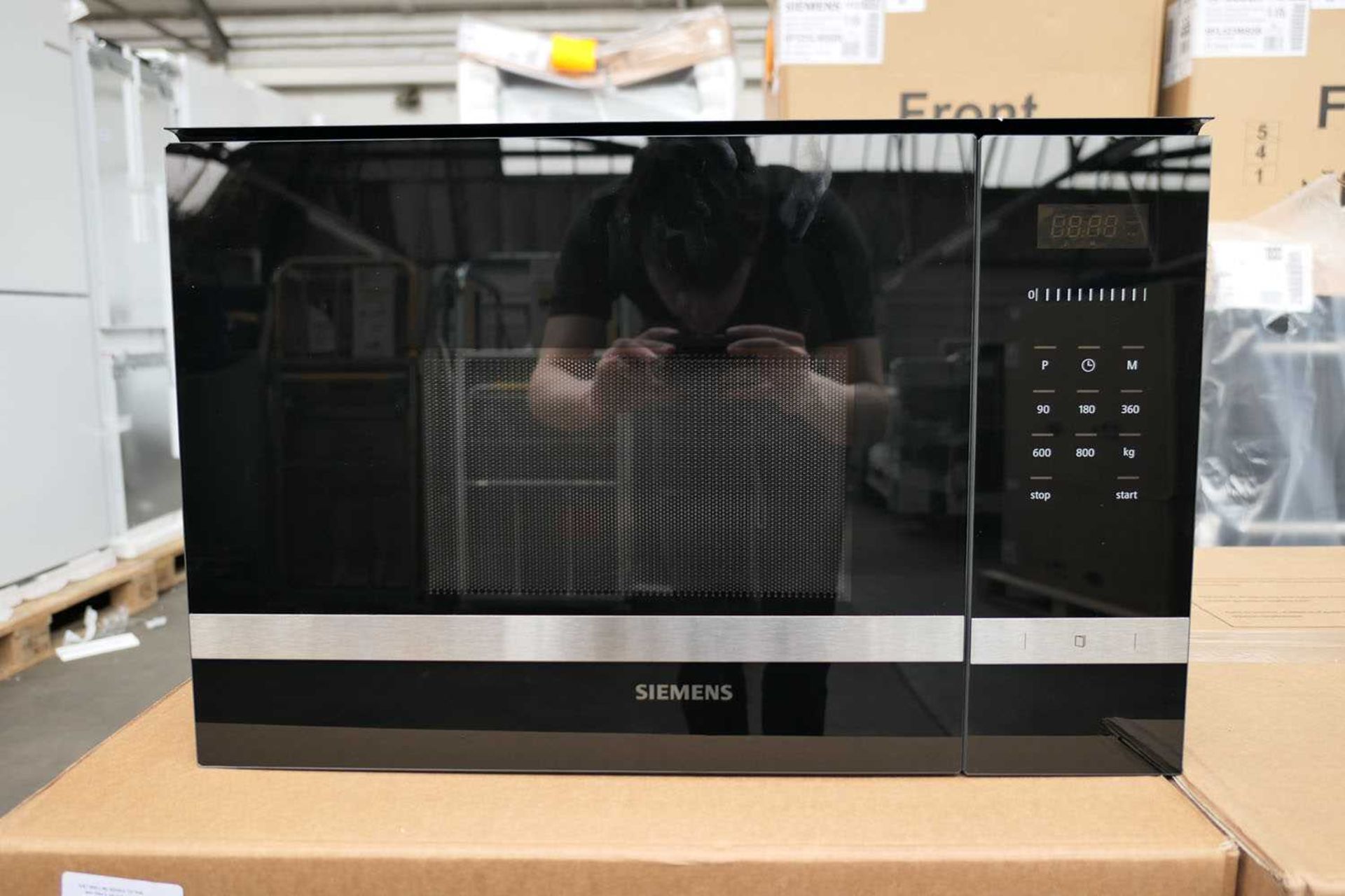 +VAT BF525LMS0BB Siemens Built-in microwave oven