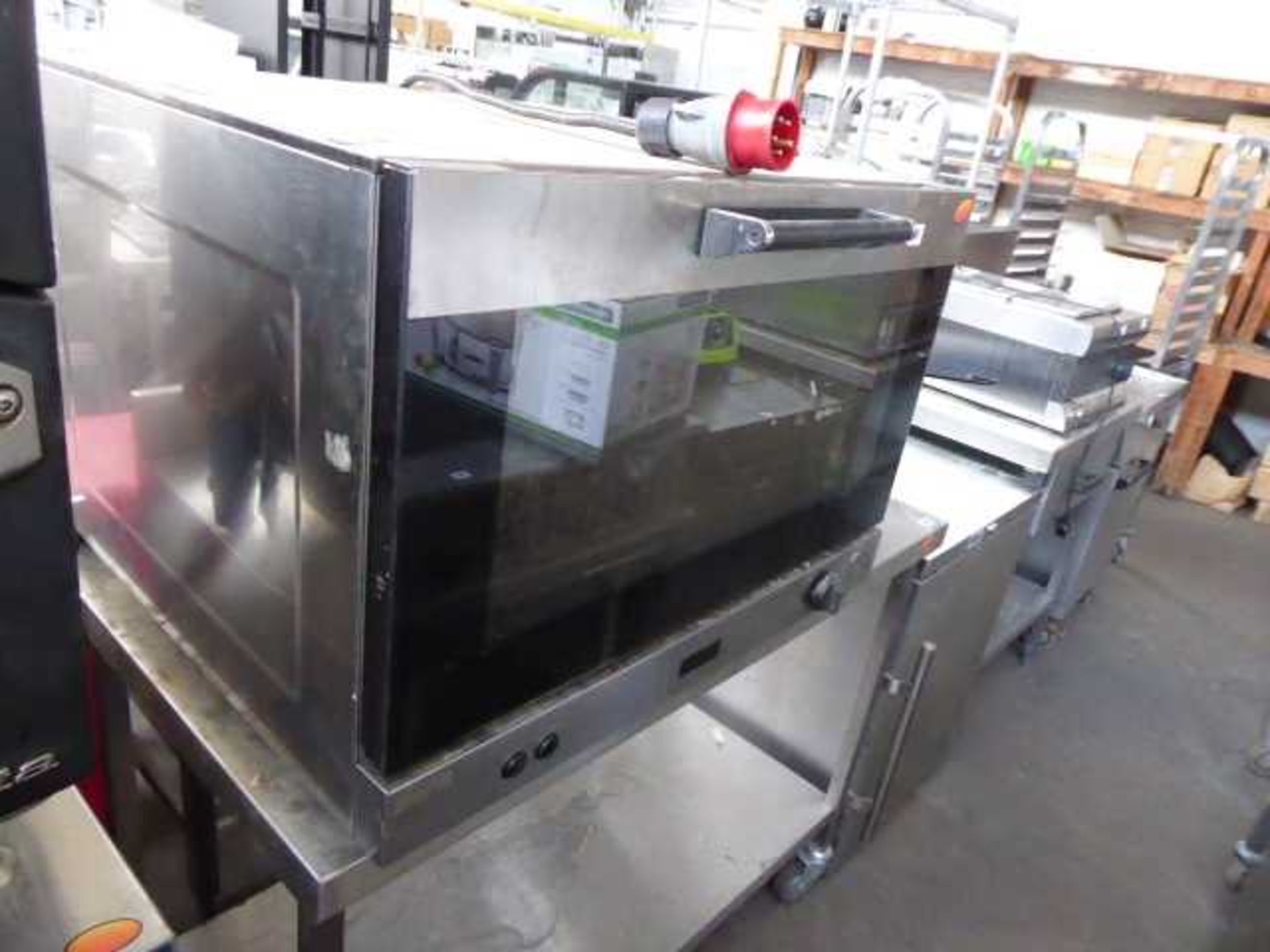 78cm electric Smeg bench top oven