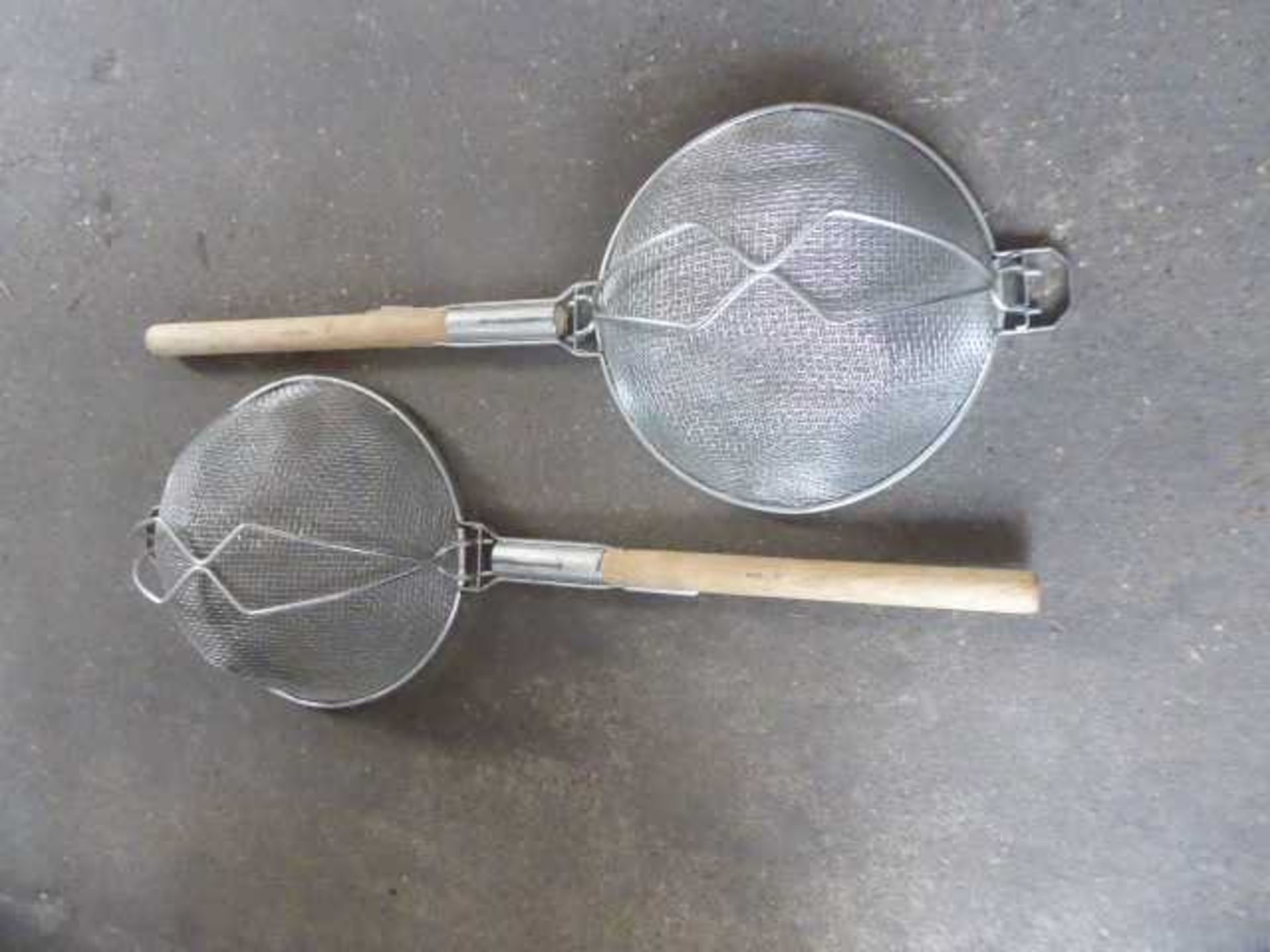 +VAT 2 wok type skimmer baskets - Image 2 of 2