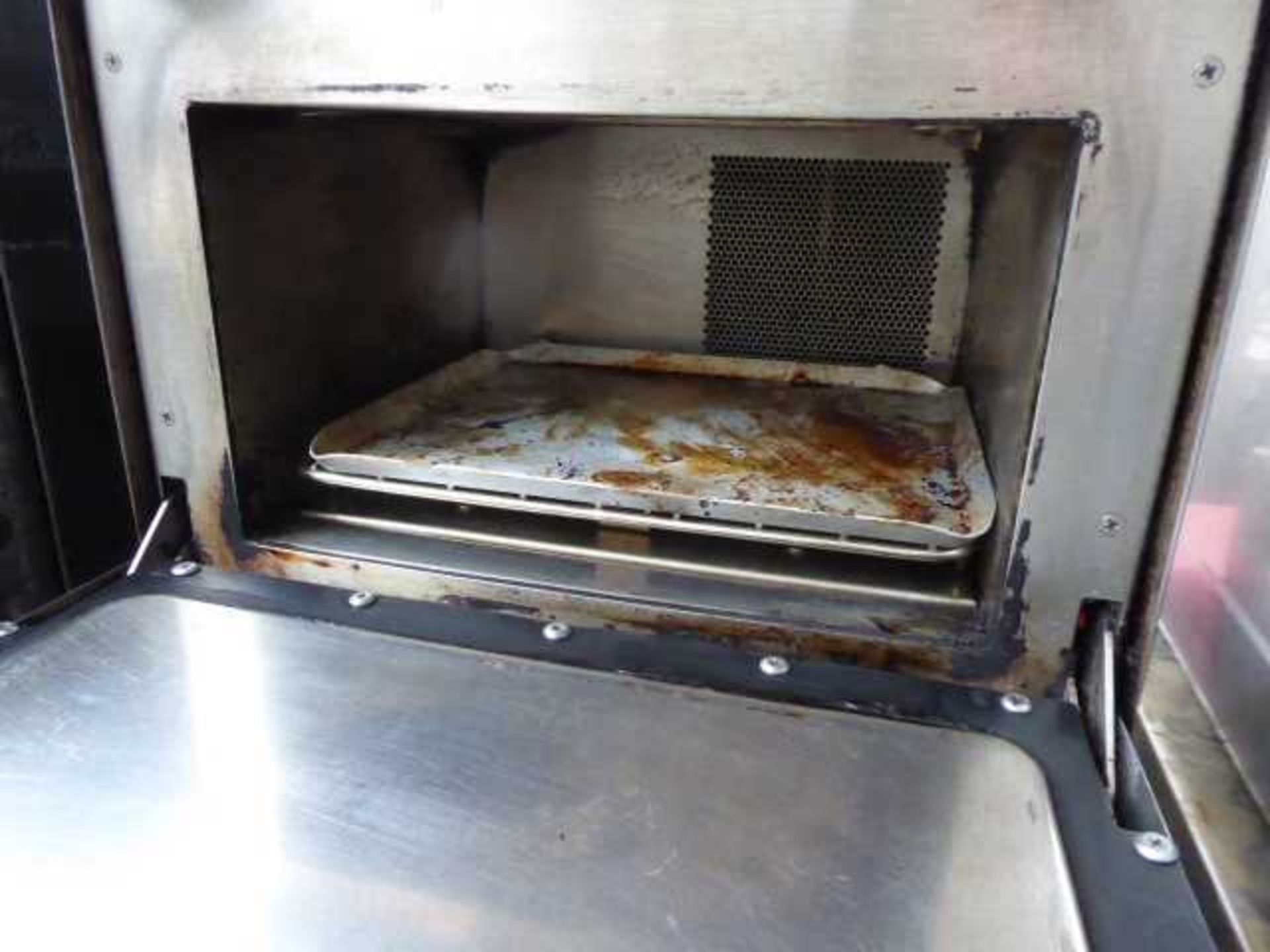 40cm Turbo Chef Sota combination microwave oven - Image 3 of 3