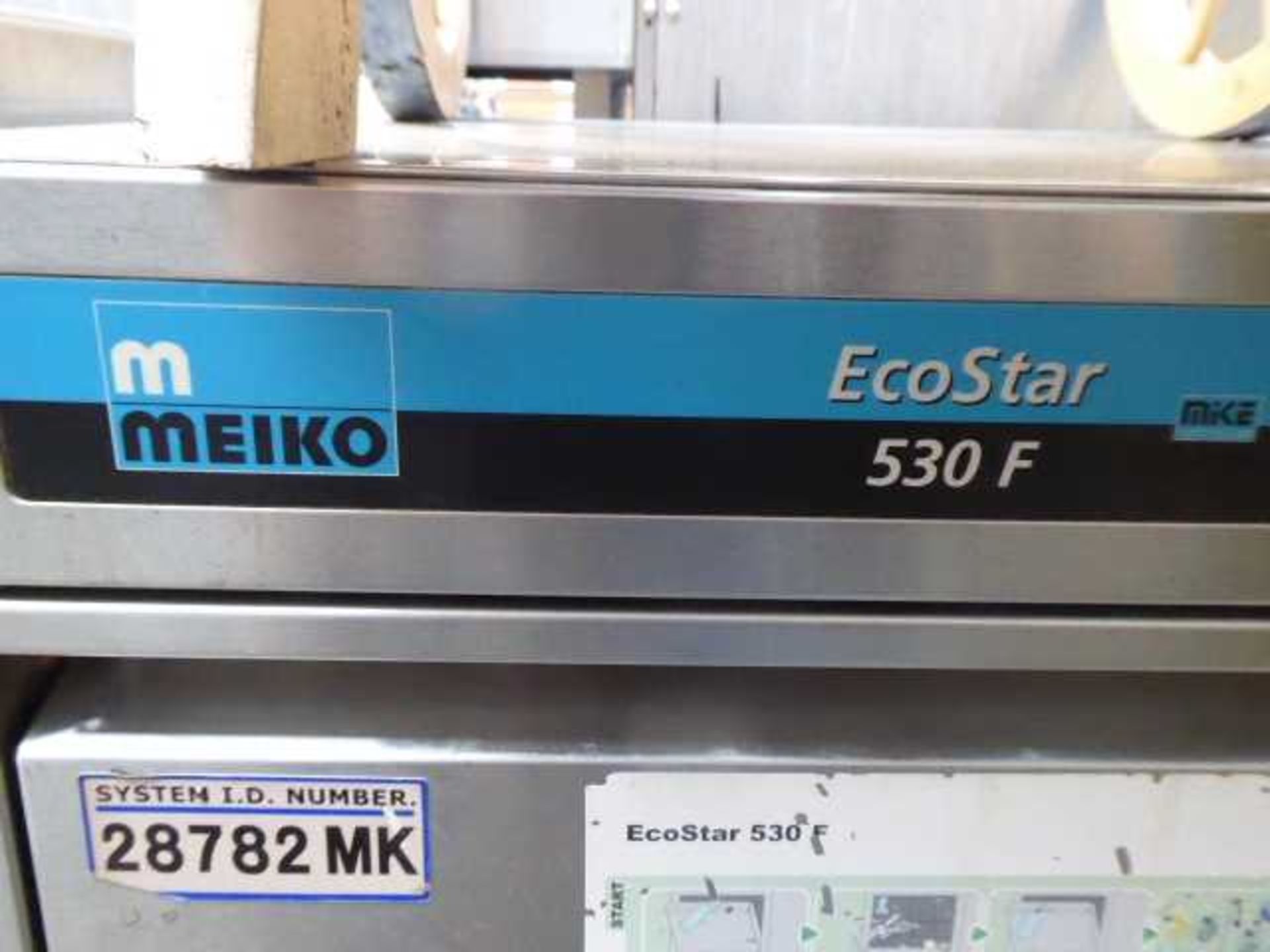 60cm Meiko Ecostar 530F under counter drop front dishwasher - Image 3 of 3