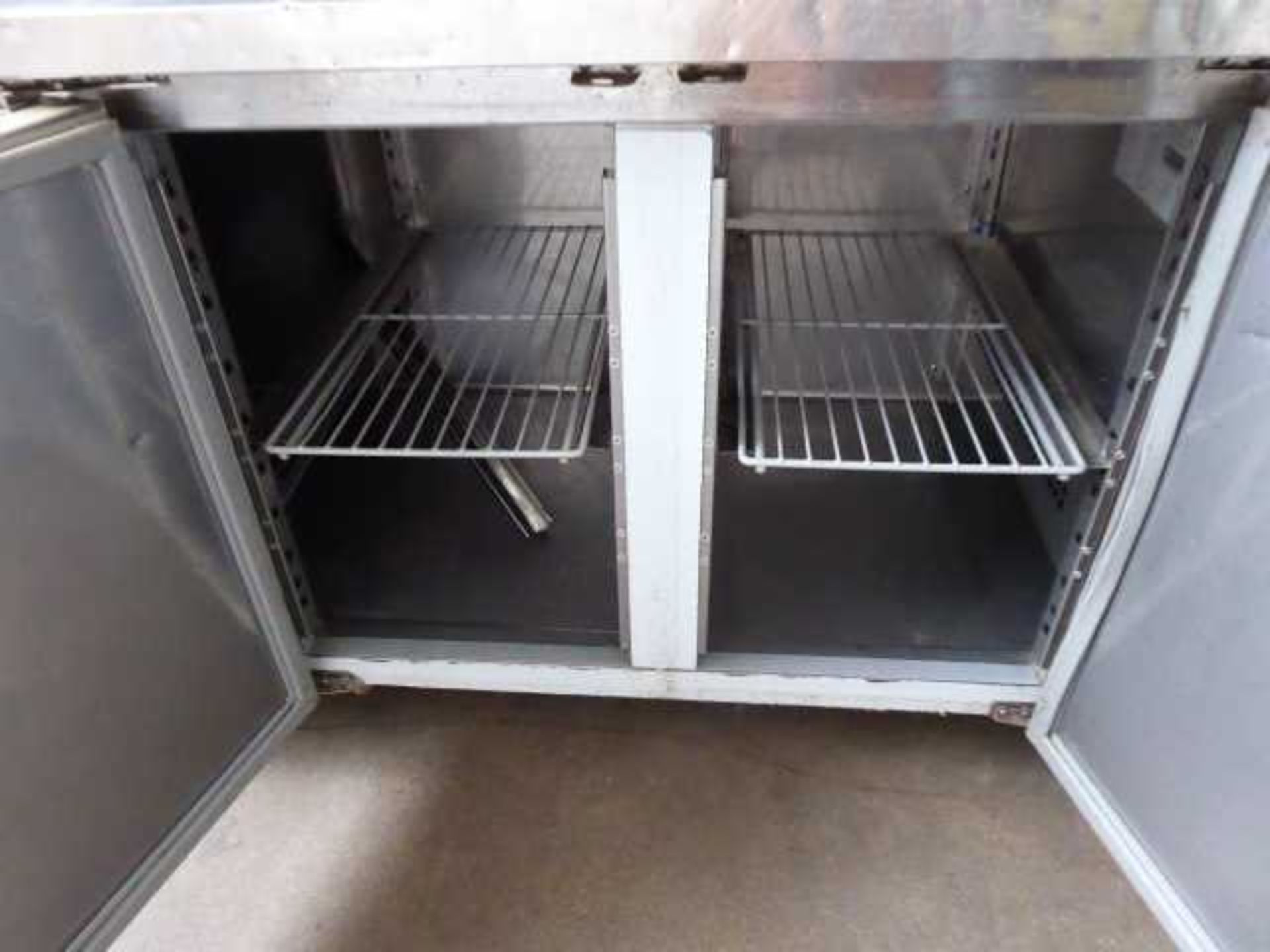 225cm Genfrost Gen4100 4 door counter fridge (gas R404A) - Image 3 of 3