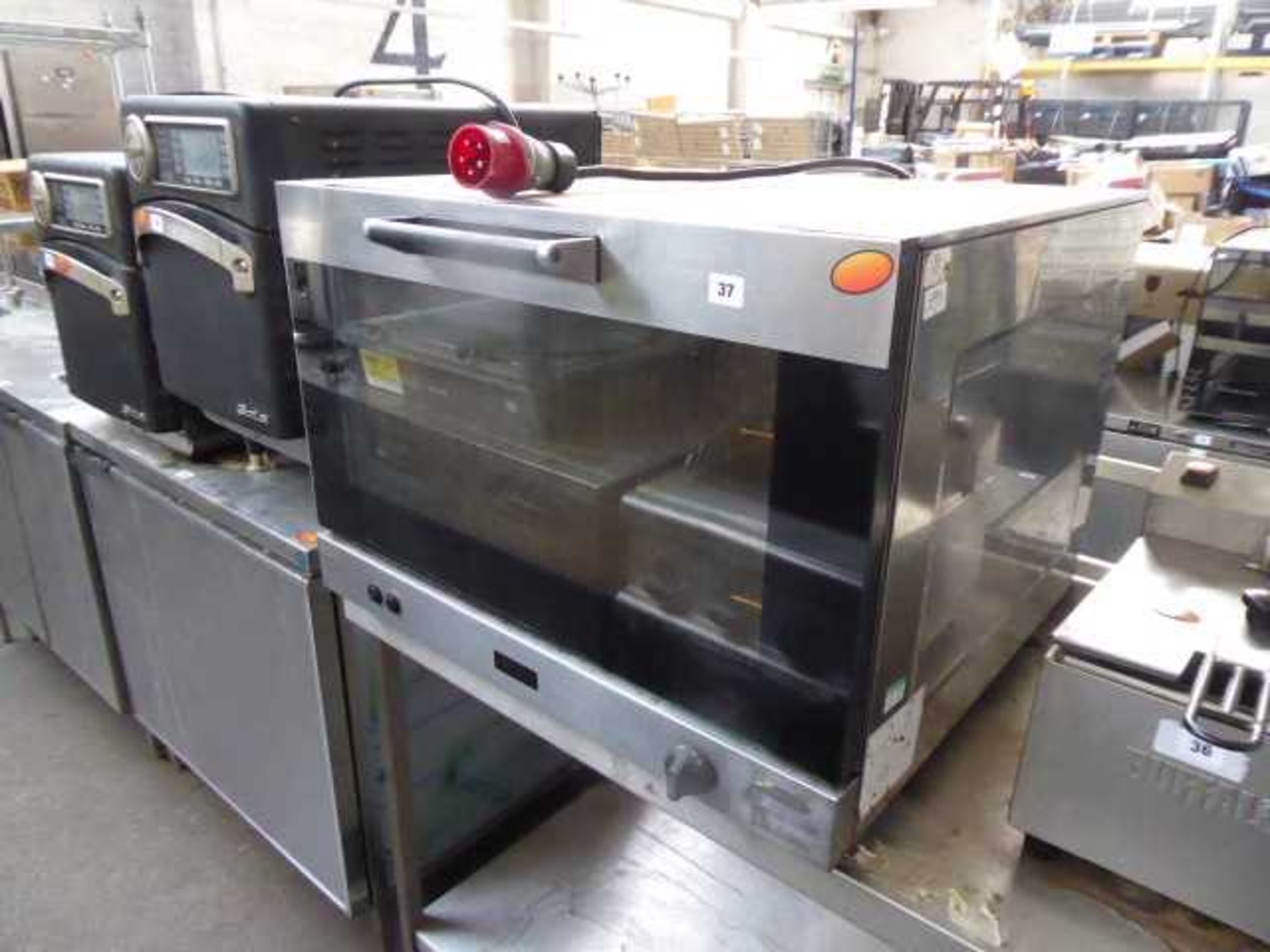 78cm electric Smeg bench top oven - Image 3 of 3