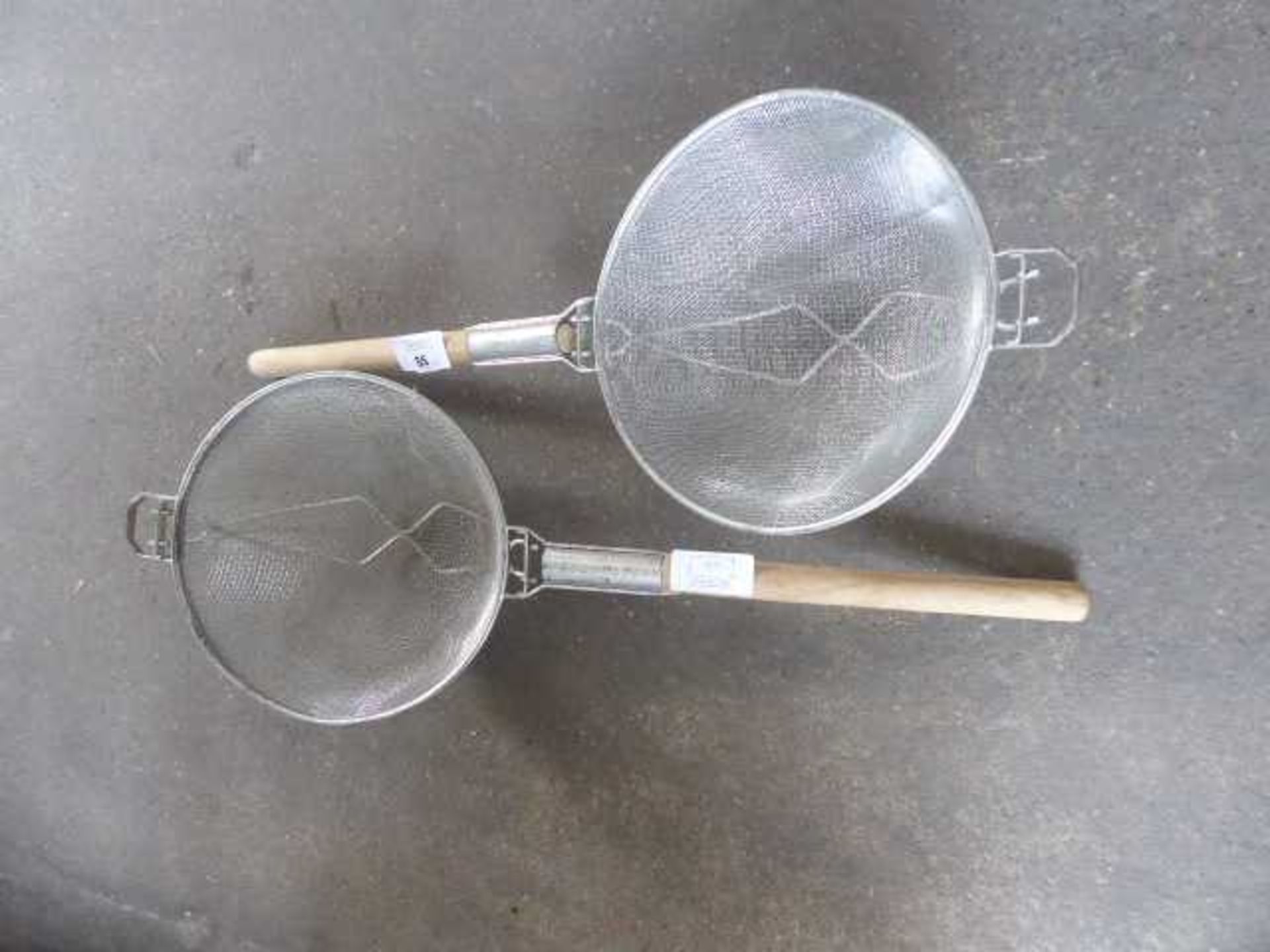 +VAT 2 wok type skimmer baskets