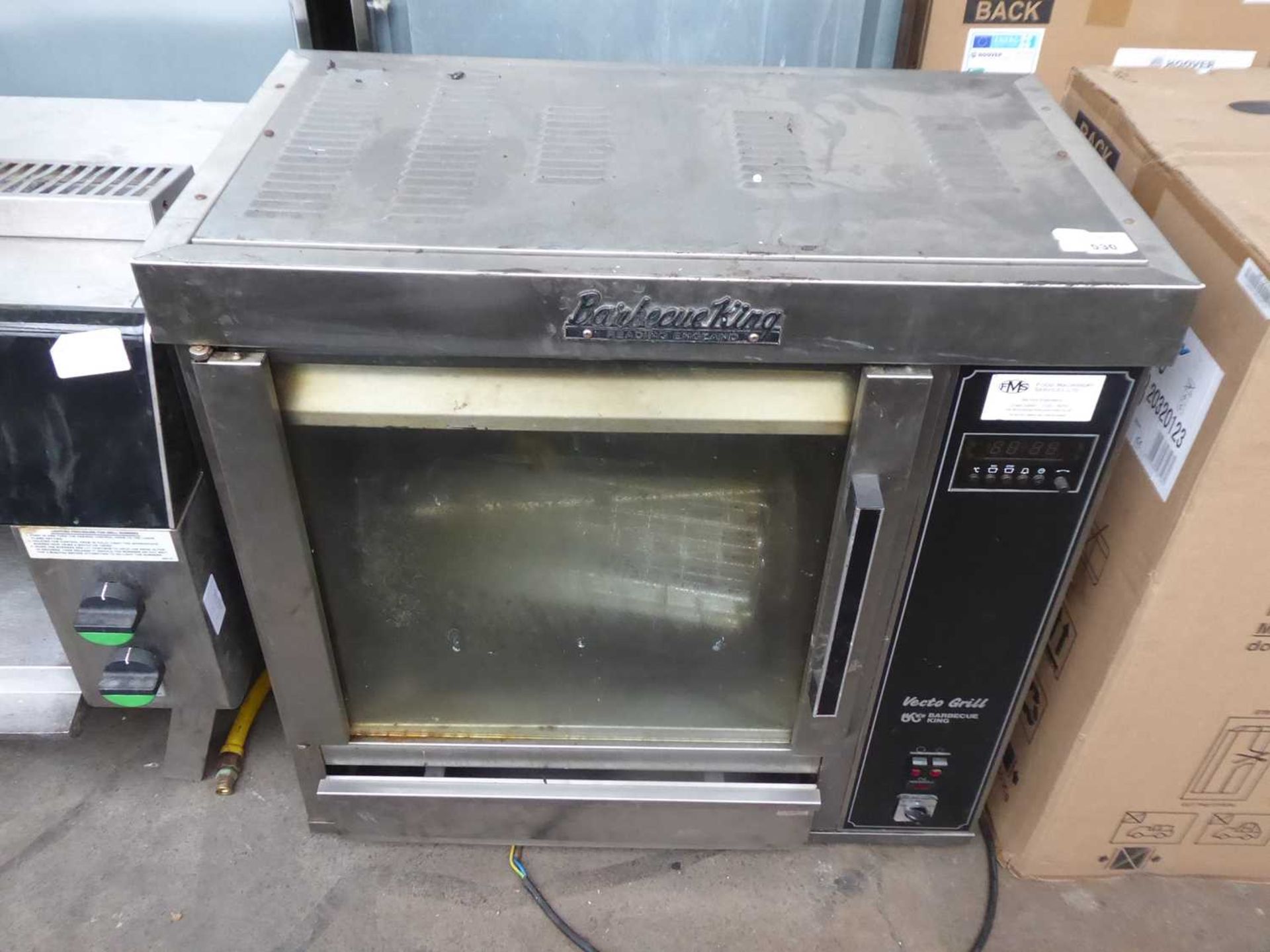 +VAT 270 - 85cm Barbeque King rotisserie cooker