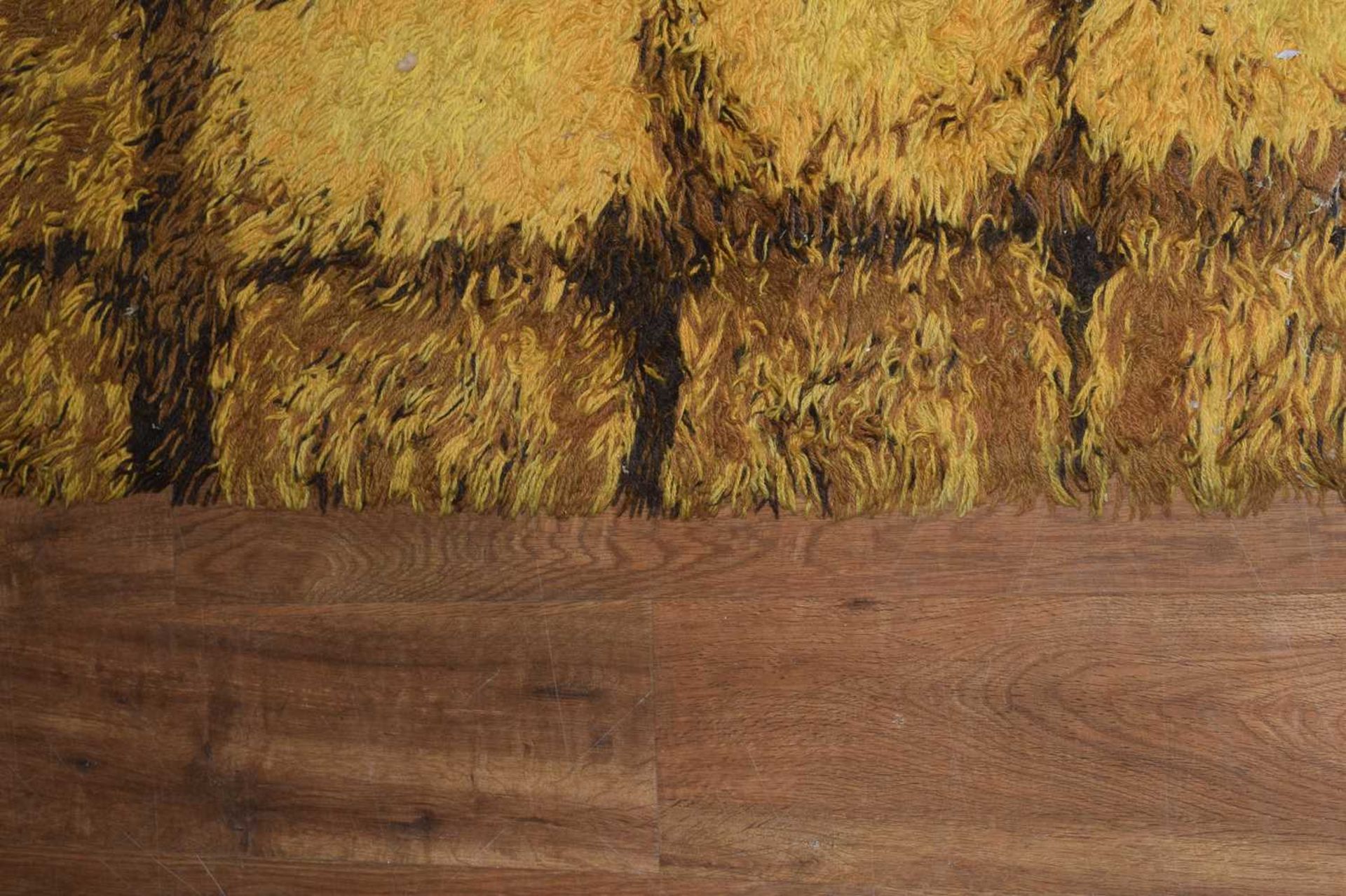 A pair of 1970's Danish woollen carpets in shades of yellow, 295 x 200 cm eachWould benefit from a - Image 13 of 20