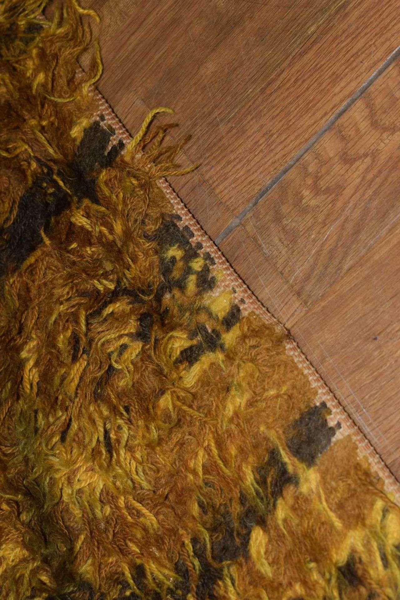 A pair of 1970's Danish woollen carpets in shades of yellow, 295 x 200 cm eachWould benefit from a - Image 20 of 20