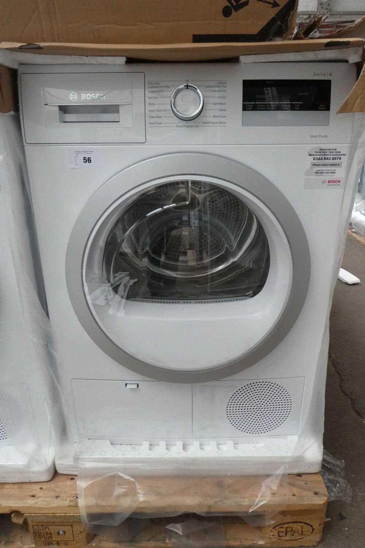 +VAT WTH85222GBB Bosch Tumble dryer