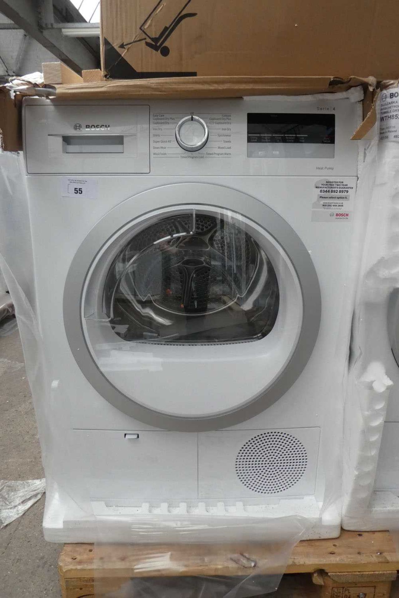 +VAT WTH85222GBB Bosch Tumble dryer