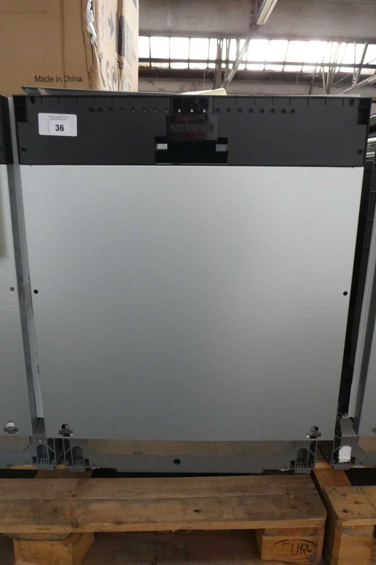 +VAT SN61IX12TGB Siemens Dishwasher fully integrated