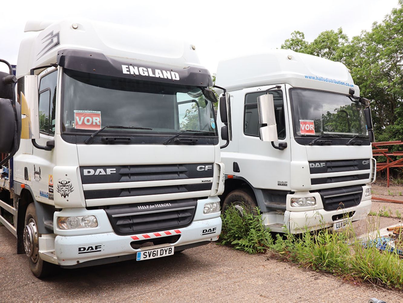 Commercial Vehicles, Contractors Plant, Buildings and Containers