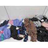 +VAT A bag containing Ladies Clothing in various sizes, including Elle, Puma