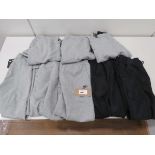 +VAT A bag containing 8 Men's Nike Joggers in Grey & Black in various sizes.