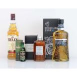 +VAT 4 various bottles of Whisky, 1x Highland Park 10 year old Single Malt with box 40% 70cl, 1x