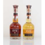 +VAT 2 bottles of Woodford Reserve Rye Whiskey, 1x Aged Cask Rye Distilled from Rye Mash 46.2% 35cl,