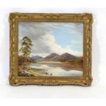 Thomas Kennedy (1900-1982),A Lake District scene,signed,oil on canvas,image 51 x 58 cm