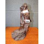 Resin figure of lady