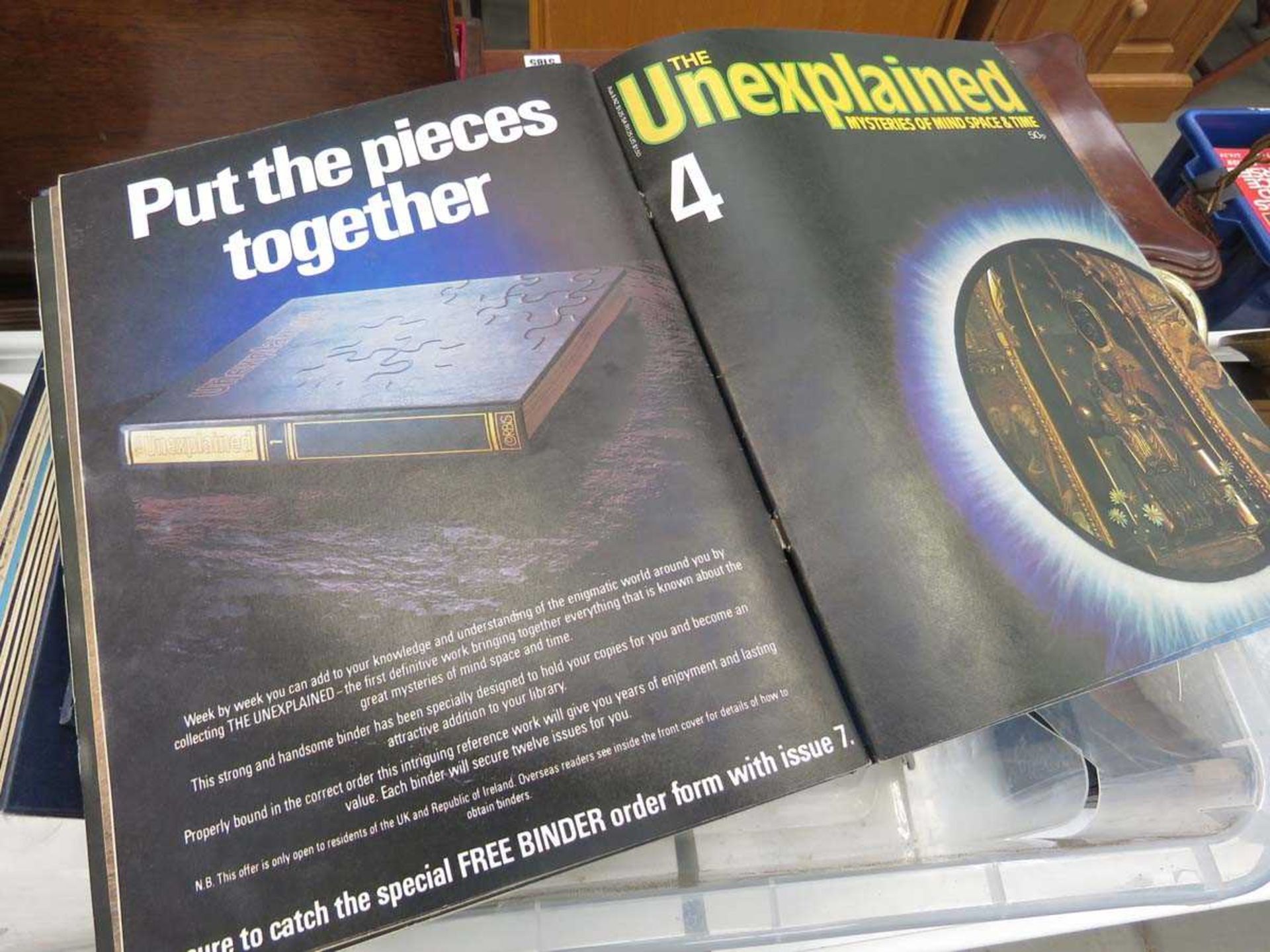 Box containing a quantity of 'The Unexplained' magazines - Image 3 of 3